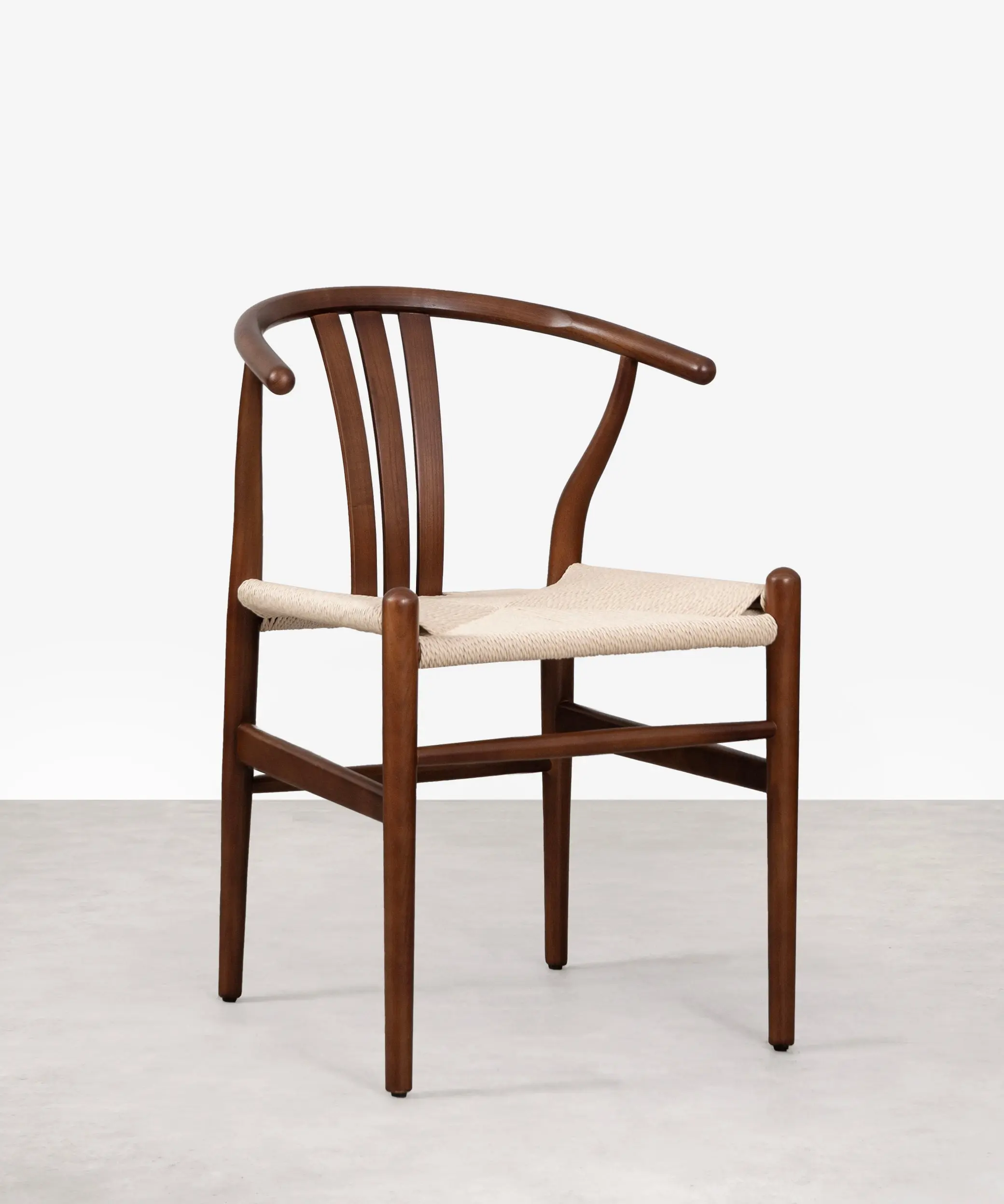 Silla de Comedor en Madera y Cuerda Trenzada Leena - Image 16