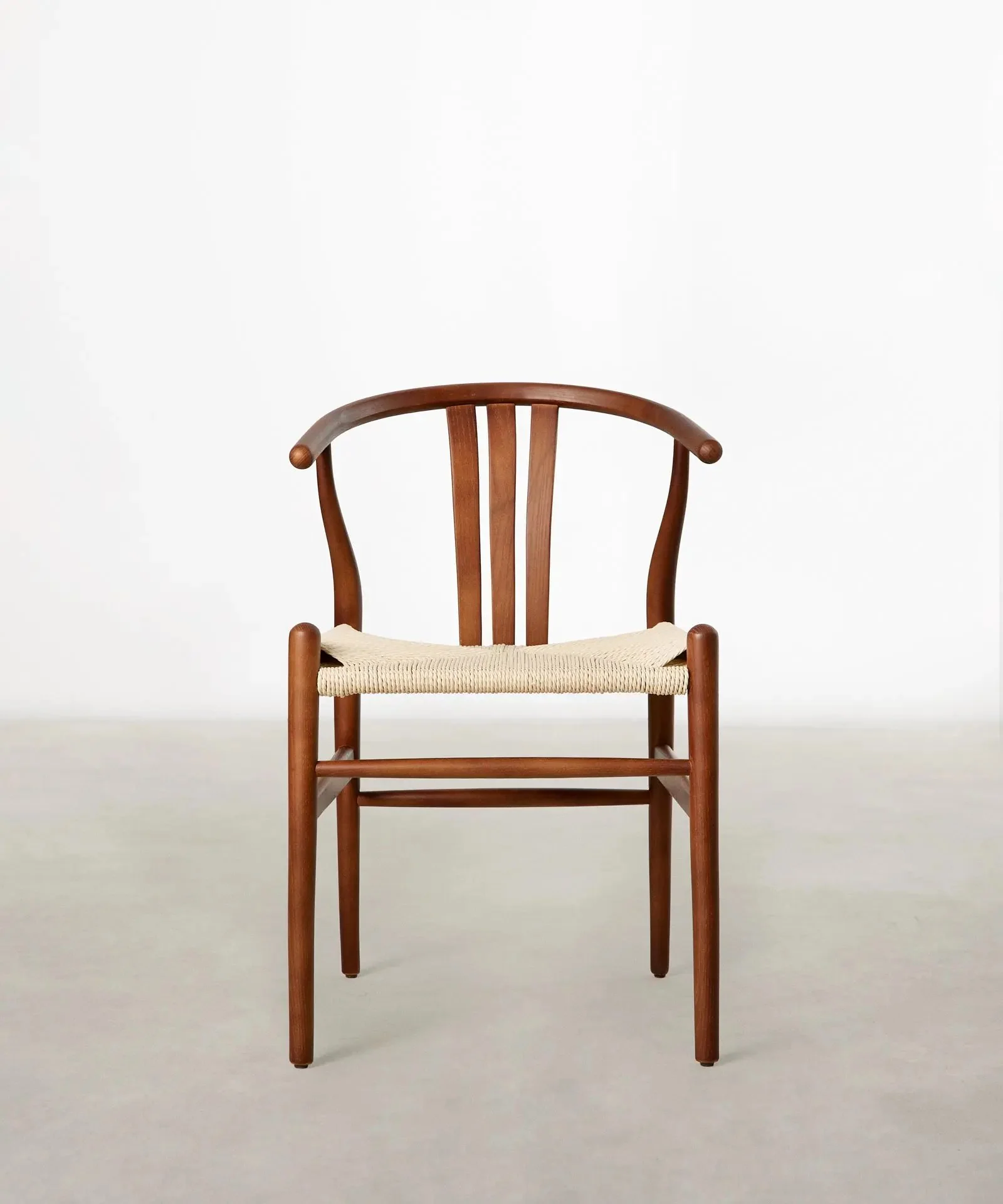Silla de Comedor en Madera y Cuerda Trenzada Leena - Image 4