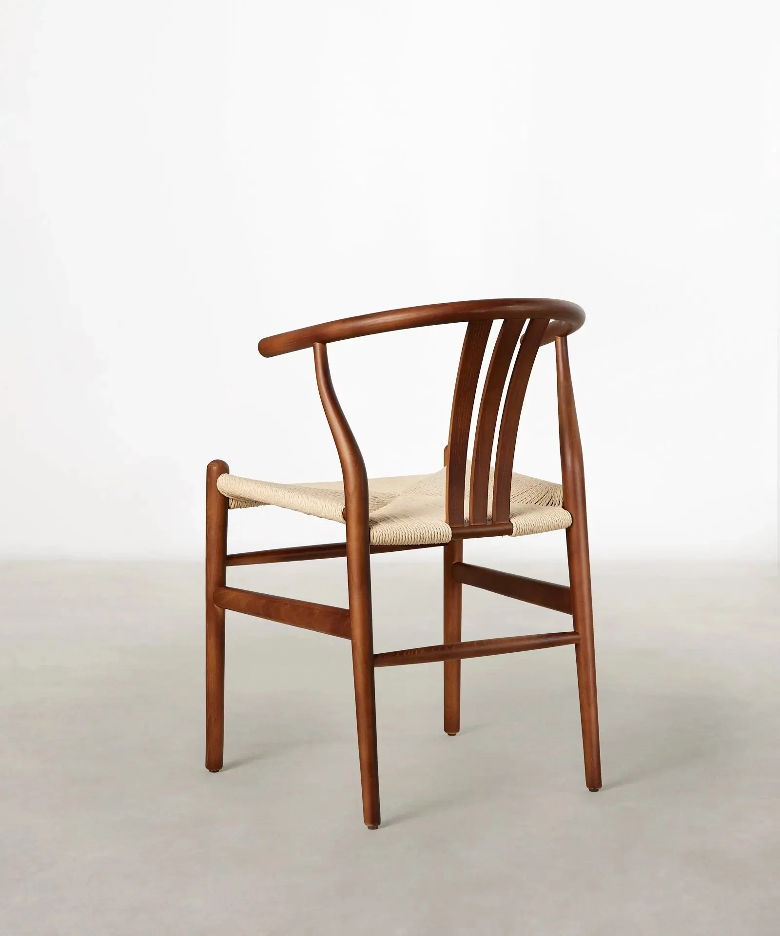 Silla de Comedor en Madera y Cuerda Trenzada Leena - Image 6