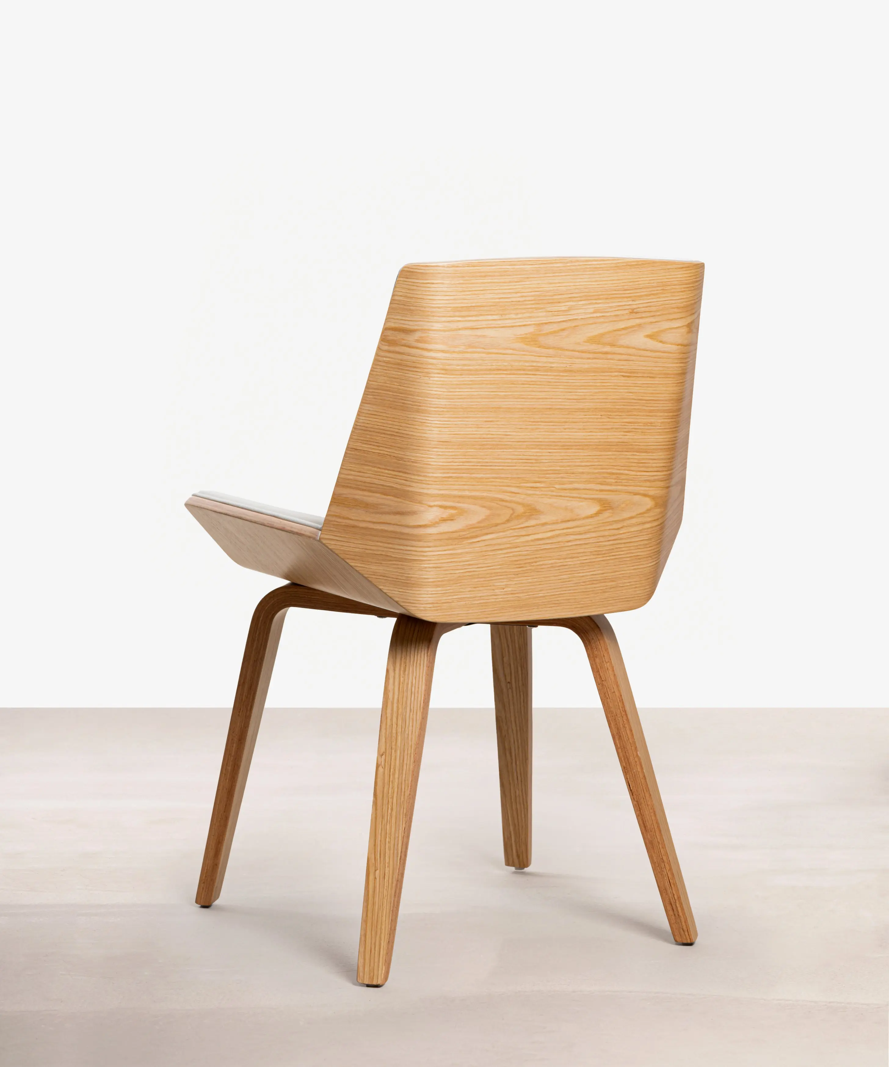 Silla de Comedor en Madera y Polipiel Lyssa - Image 5