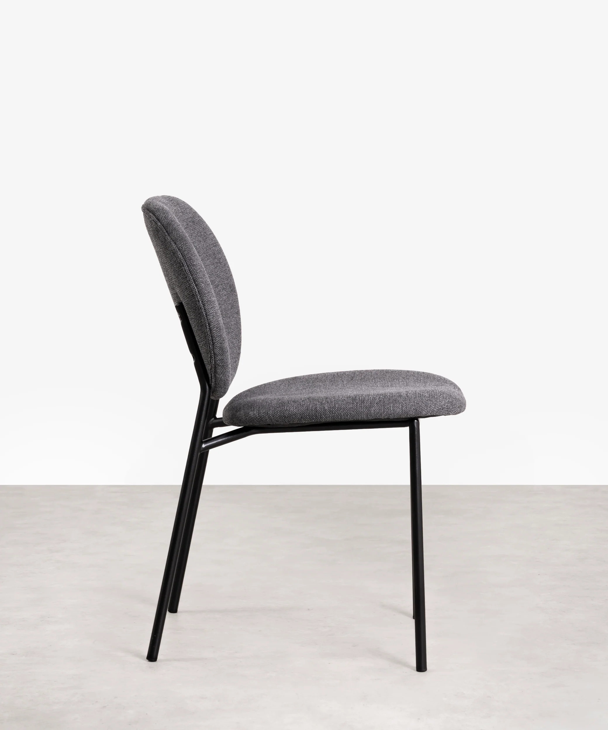 Silla de Comedor en Tela y Metal Maruchi - Image 11