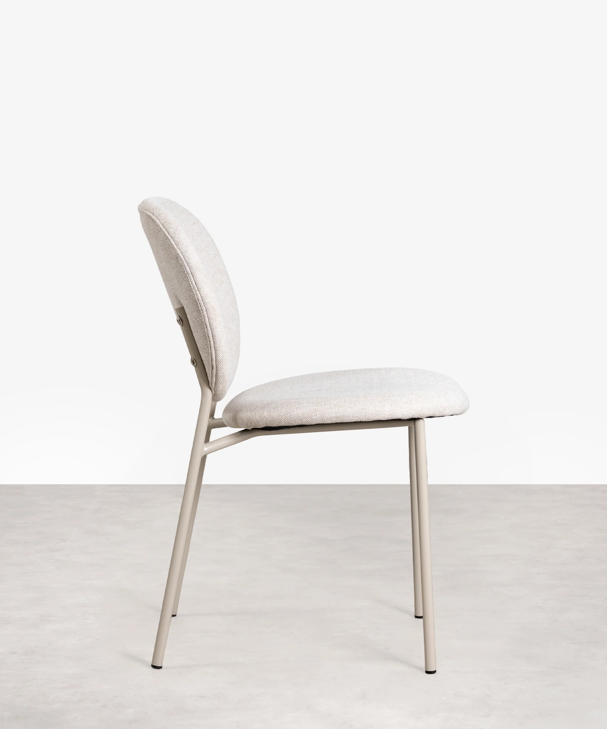 Silla de Comedor en Tela y Metal Maruchi - Image 4