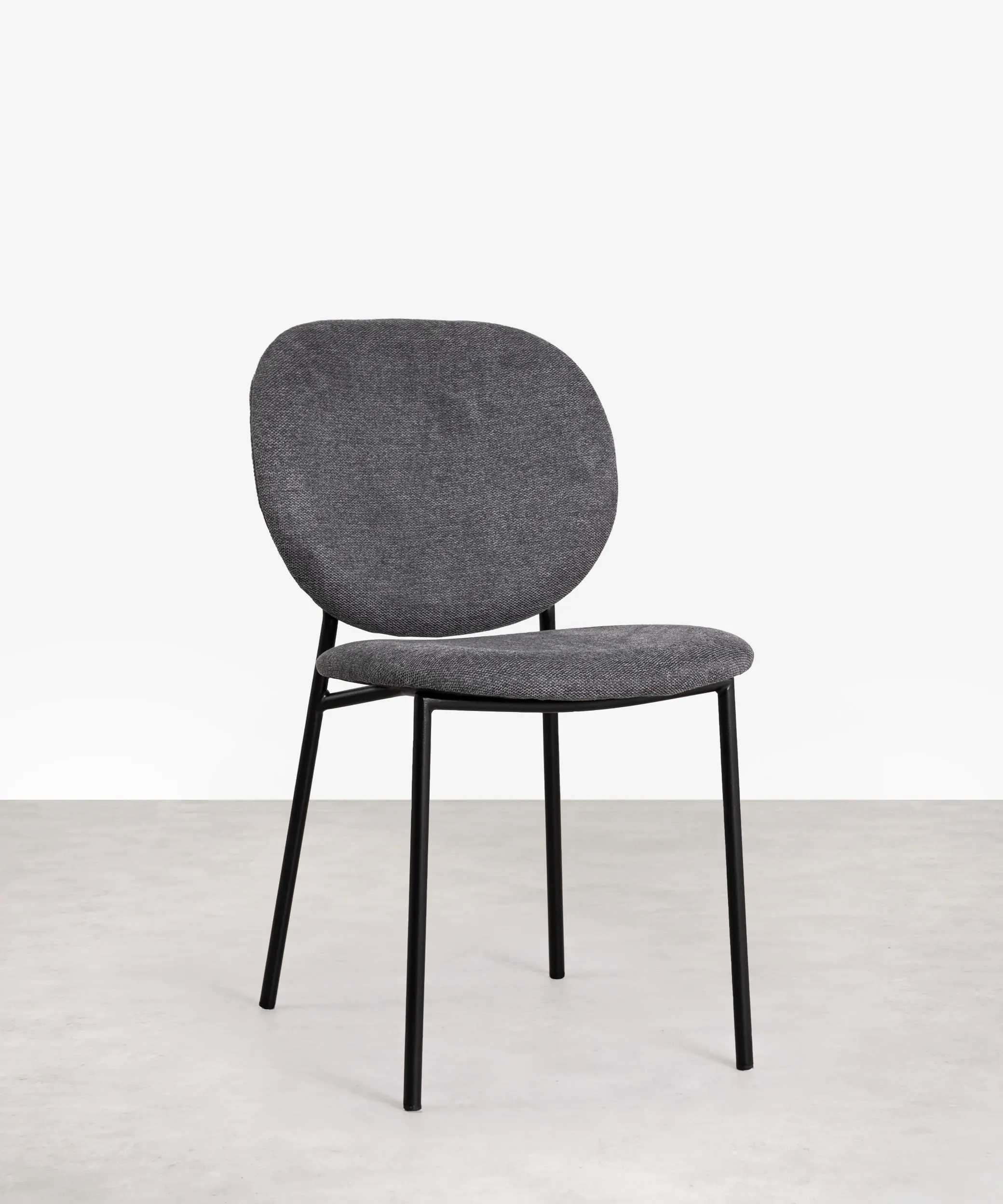 Silla de Comedor en Tela y Metal Maruchi - Image 8