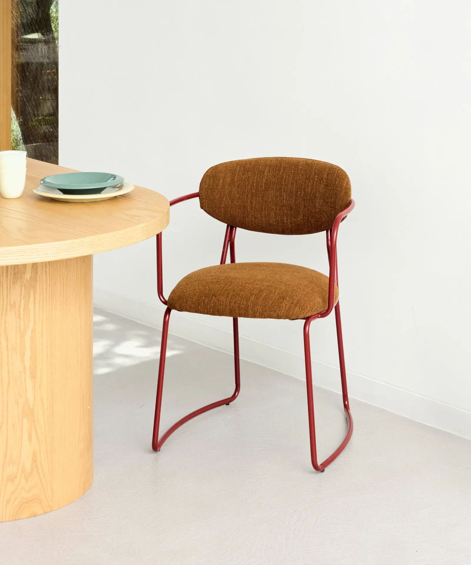 Silla de Comedor de Tela y metal Moritz - Image 14