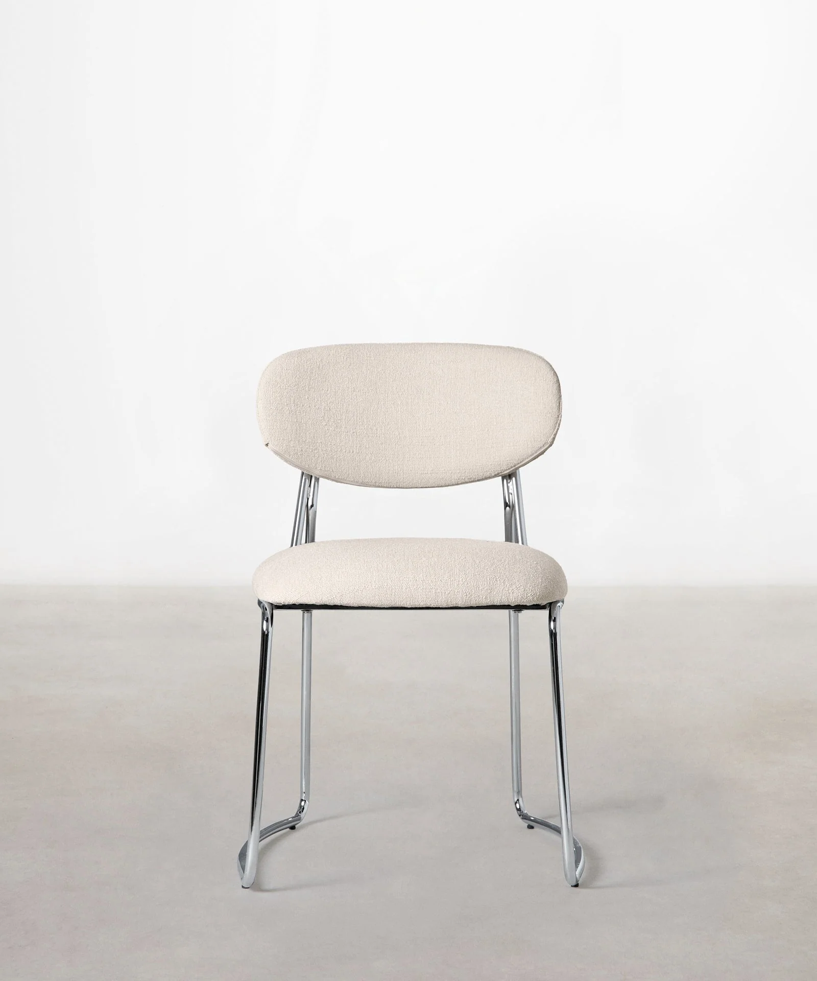Silla de Comedor de Tela y metal Moritz - Image 4