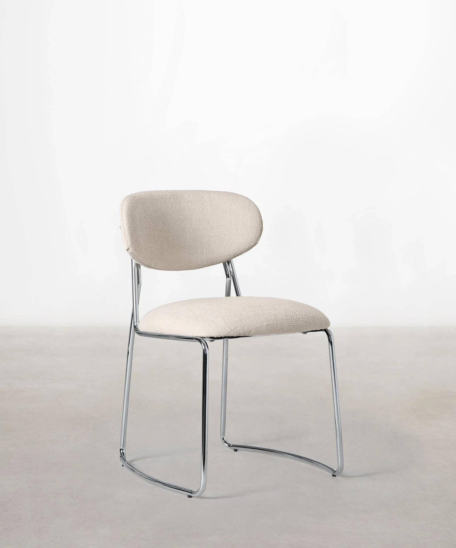 Silla de Comedor de Tela y metal Moritz - Image 6