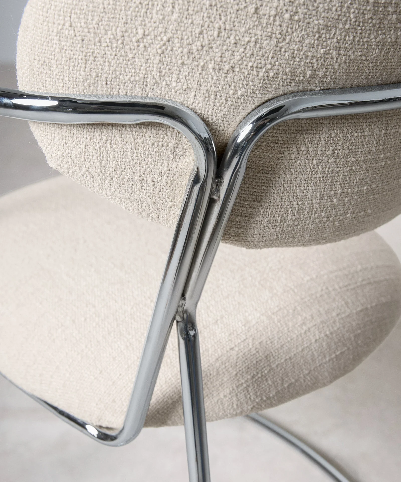 Silla de Comedor de Tela y Metal con Reposabrazos Moritz Arms - Image 18