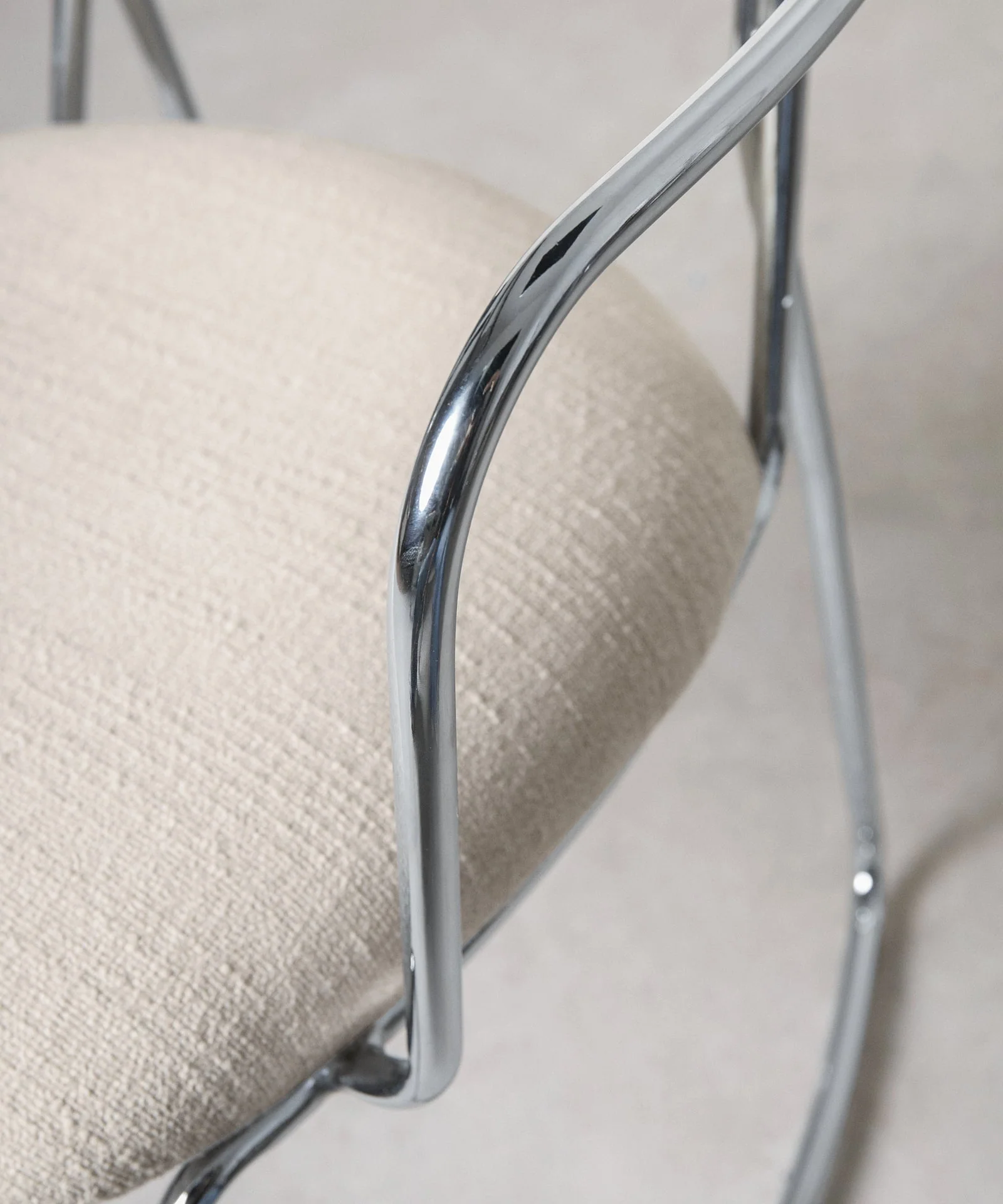 Silla de Comedor de Tela y Metal con Reposabrazos Moritz Arms - Image 19