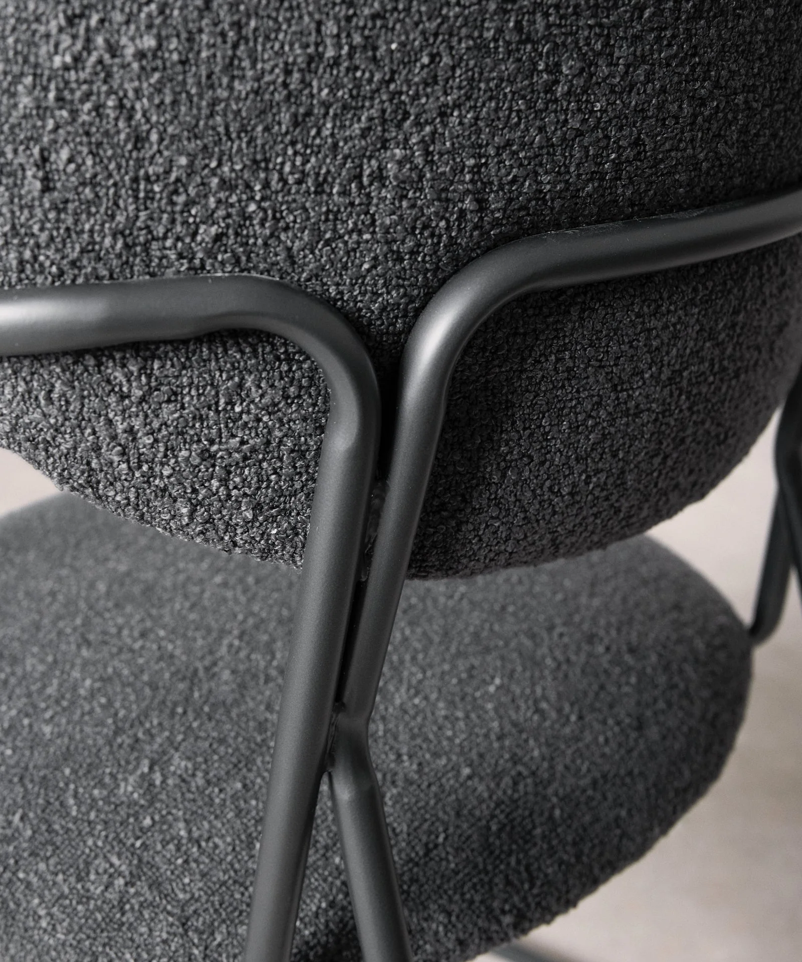 Silla de Comedor de Tela y Metal con Reposabrazos Moritz Arms - Image 38