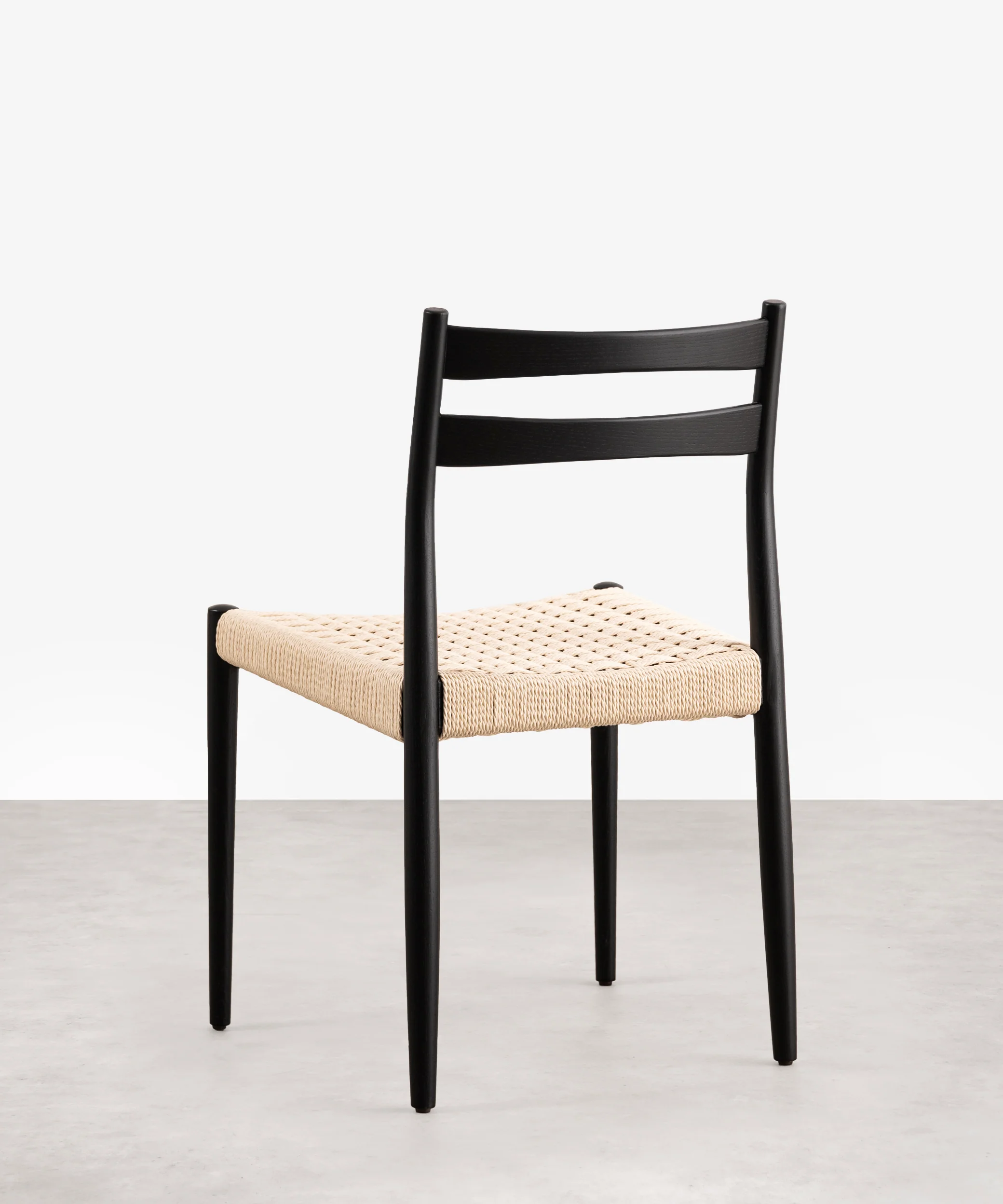 Silla de Comedor de Madera y Cuerda Trenzada Nona - Image 15