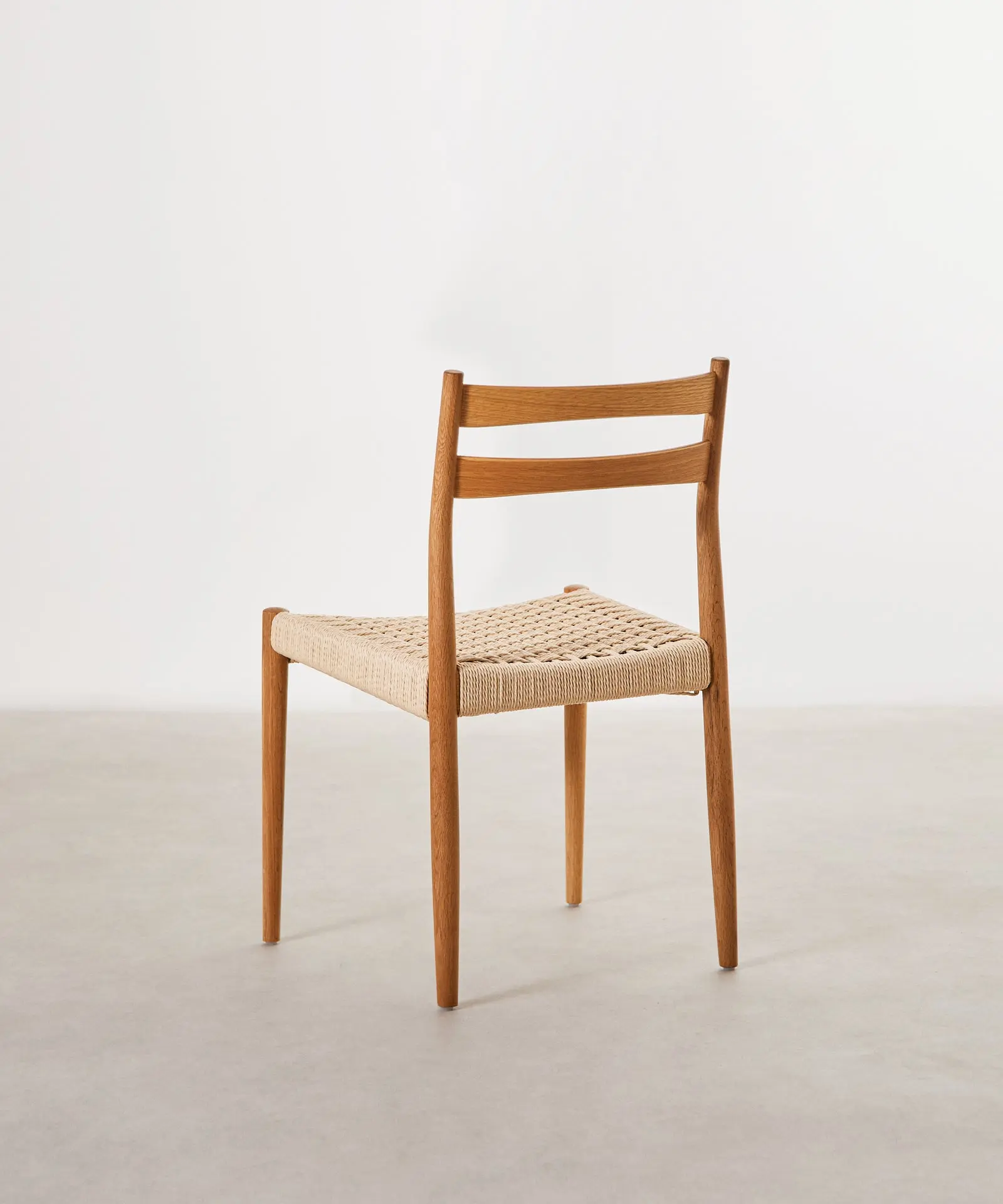 Silla de Comedor de Madera y Cuerda Trenzada Nona - Image 5