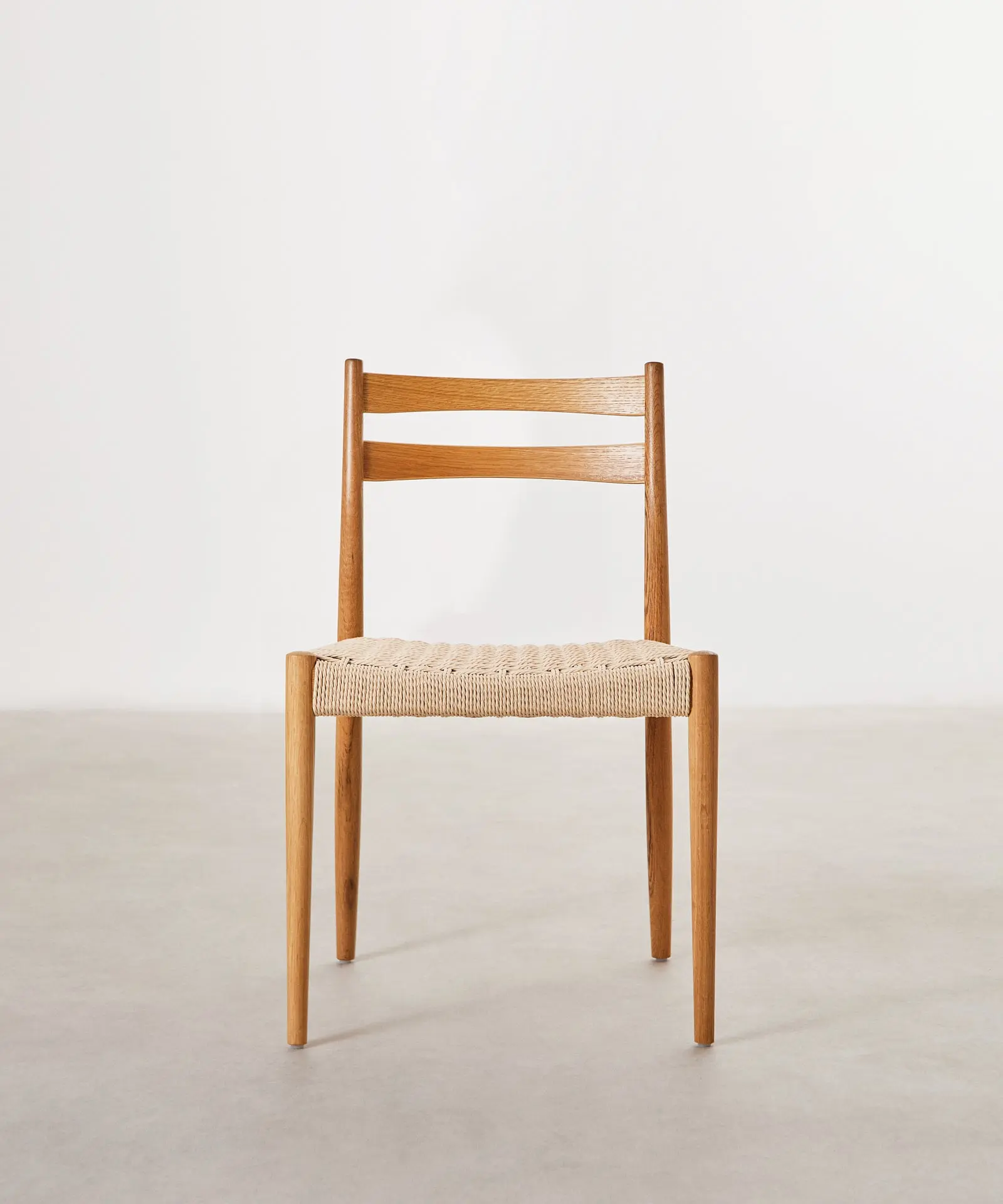 Silla de Comedor de Madera y Cuerda Trenzada Nona - Image 7