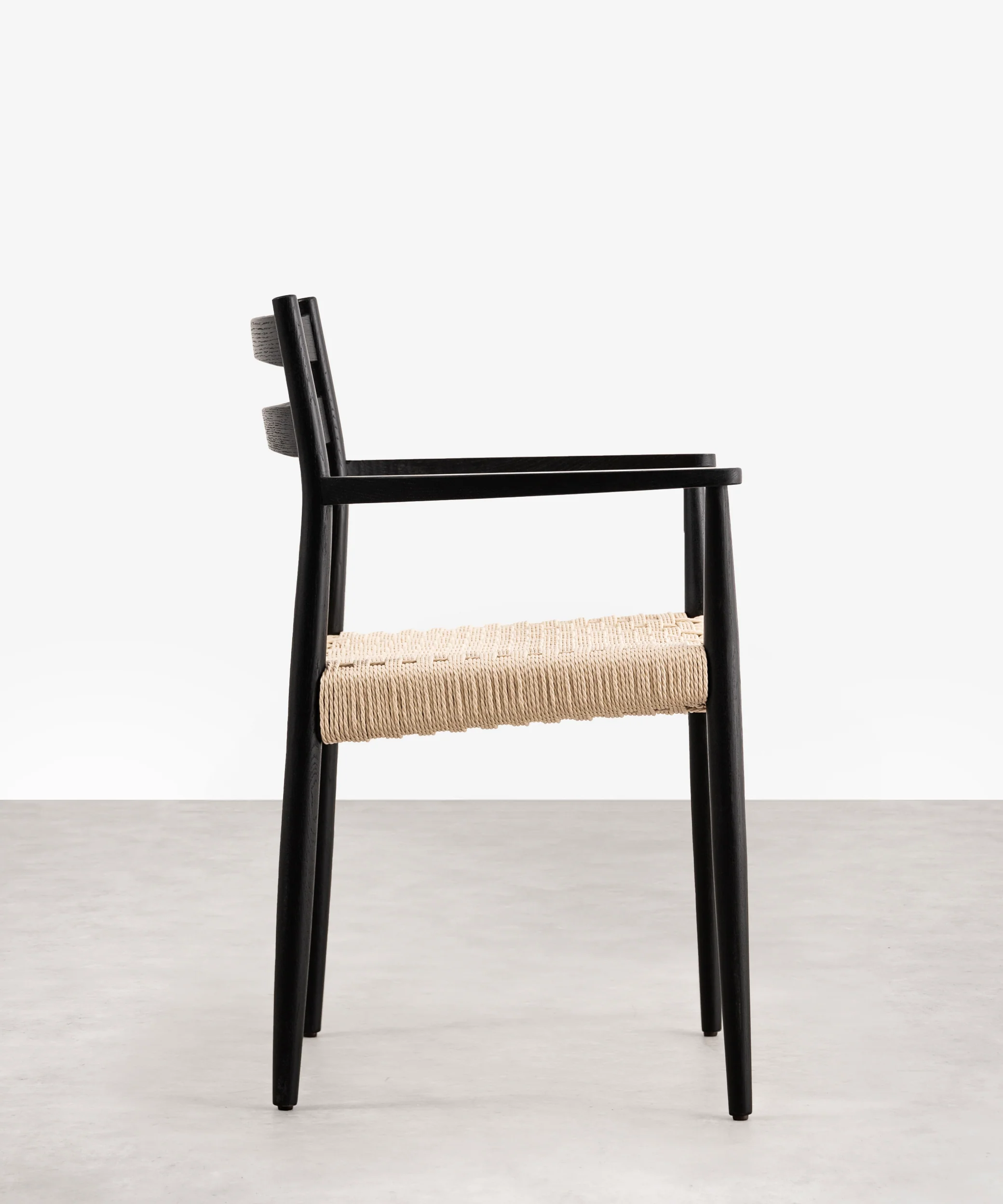 Silla de Comedor en Madera y Cuerda Trenzada con Reposabrazos Nona Arms - Image 20