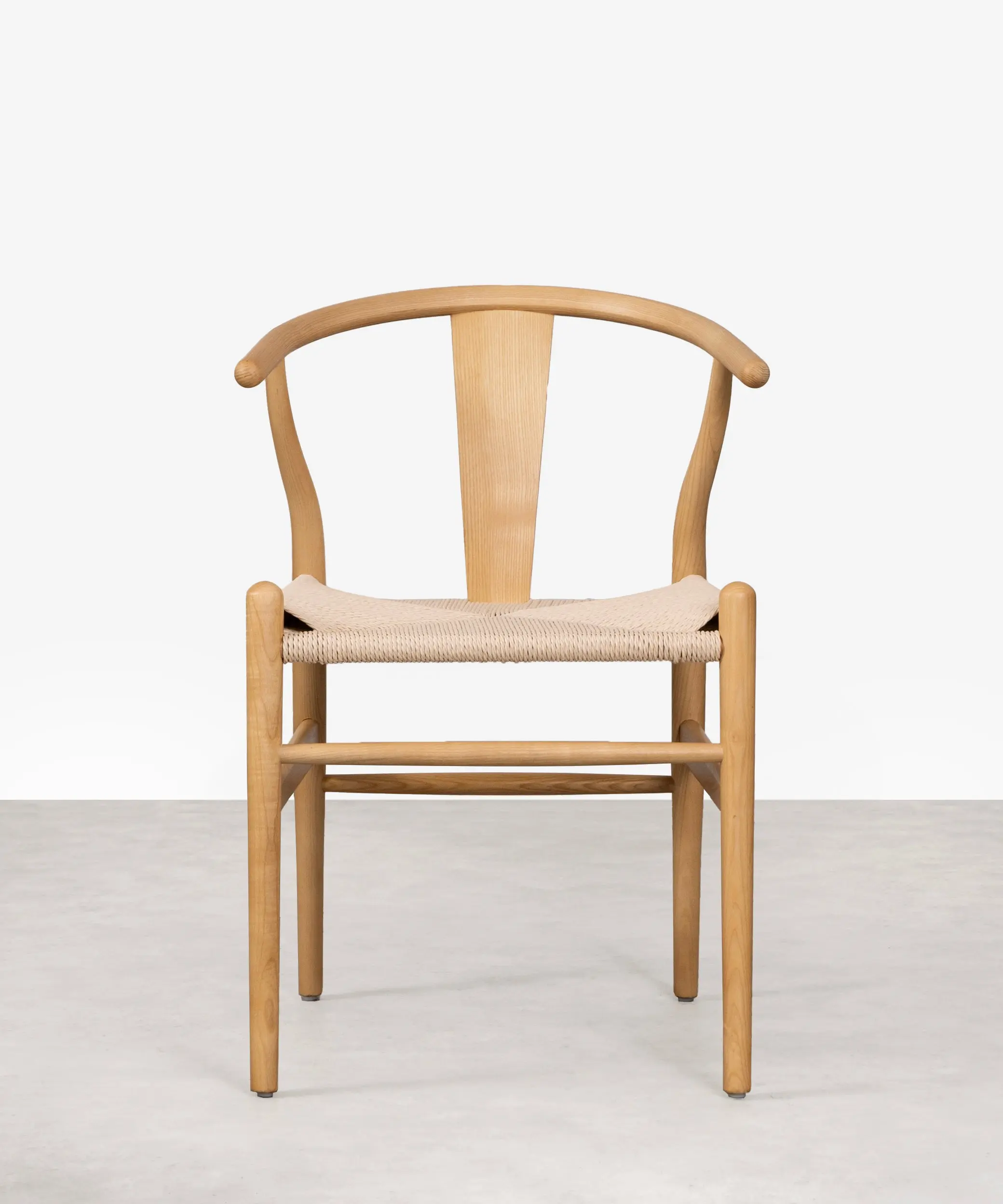 Silla de Comedor en Madera y Cuerda Trenzada Nordeco - Image 10