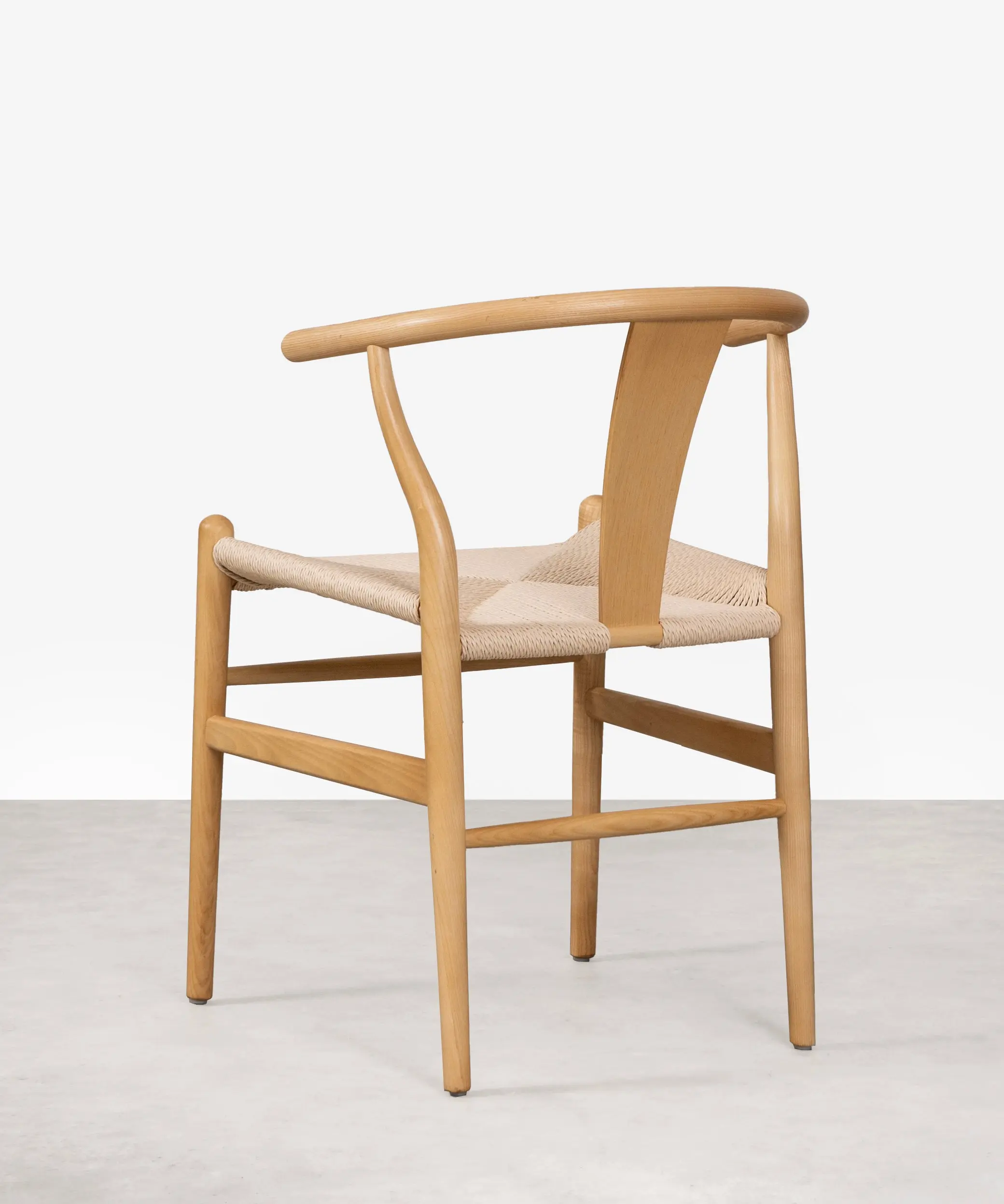 Silla de Comedor en Madera y Cuerda Trenzada Nordeco - Image 12