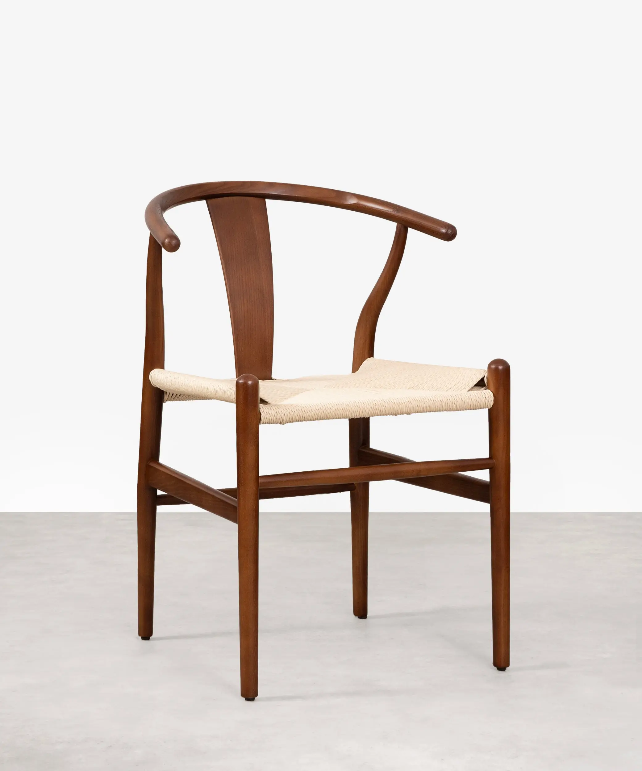 Silla de Comedor en Madera y Cuerda Trenzada Nordeco - Image 15