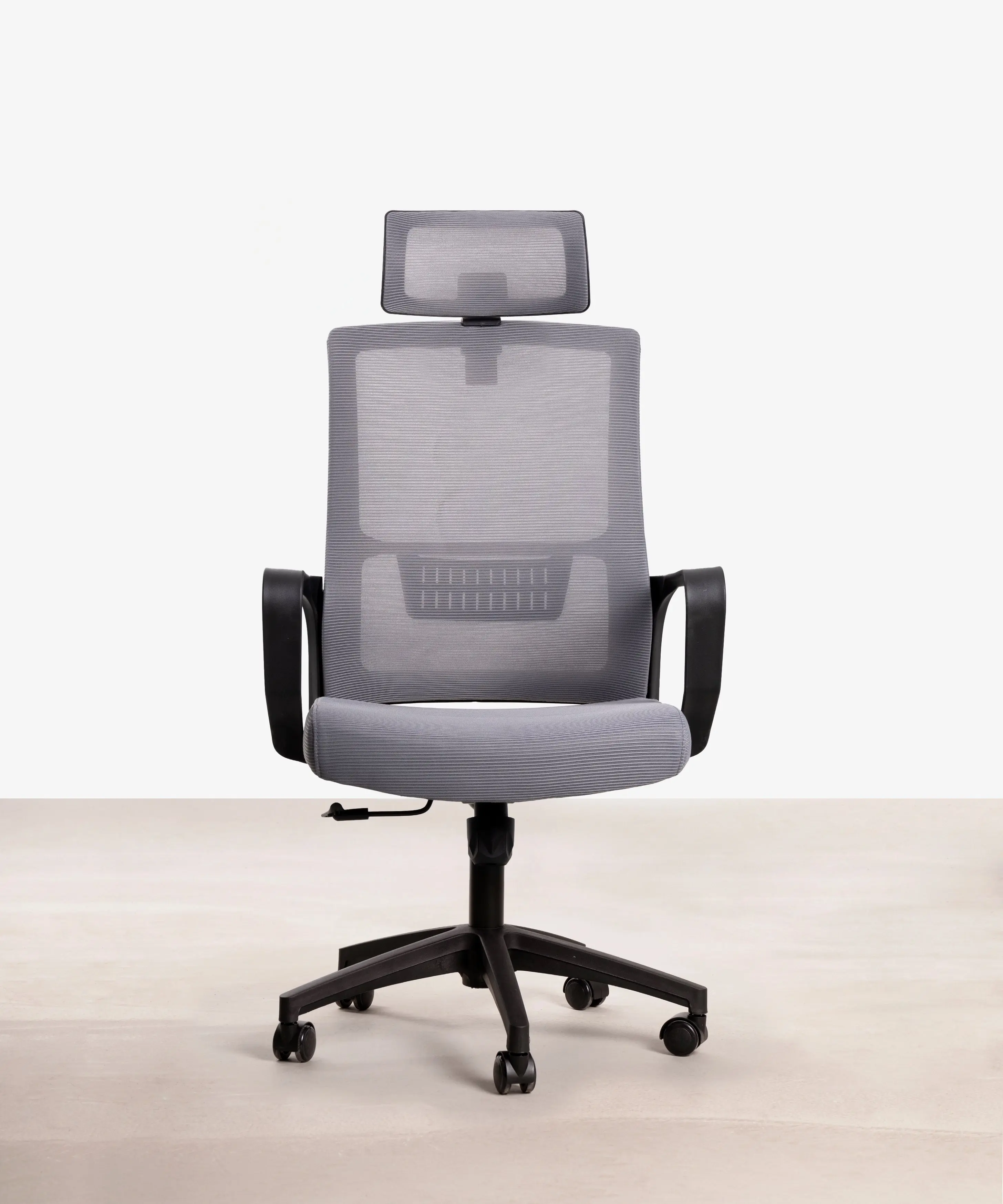 Silla Oficina Ergonómica de Nylon y Polipropileno Zenith Grey Edition - Image 3