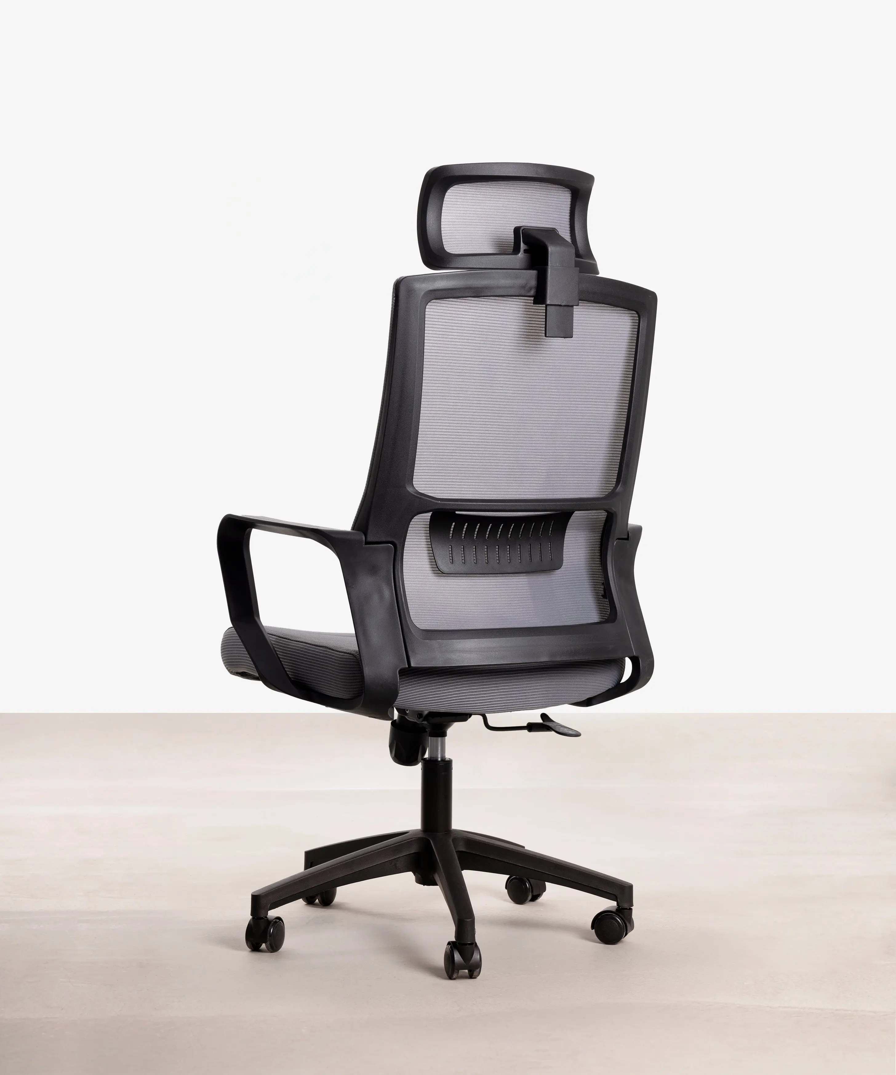 Silla Oficina Ergonómica de Nylon y Polipropileno Zenith Grey Edition - Image 5