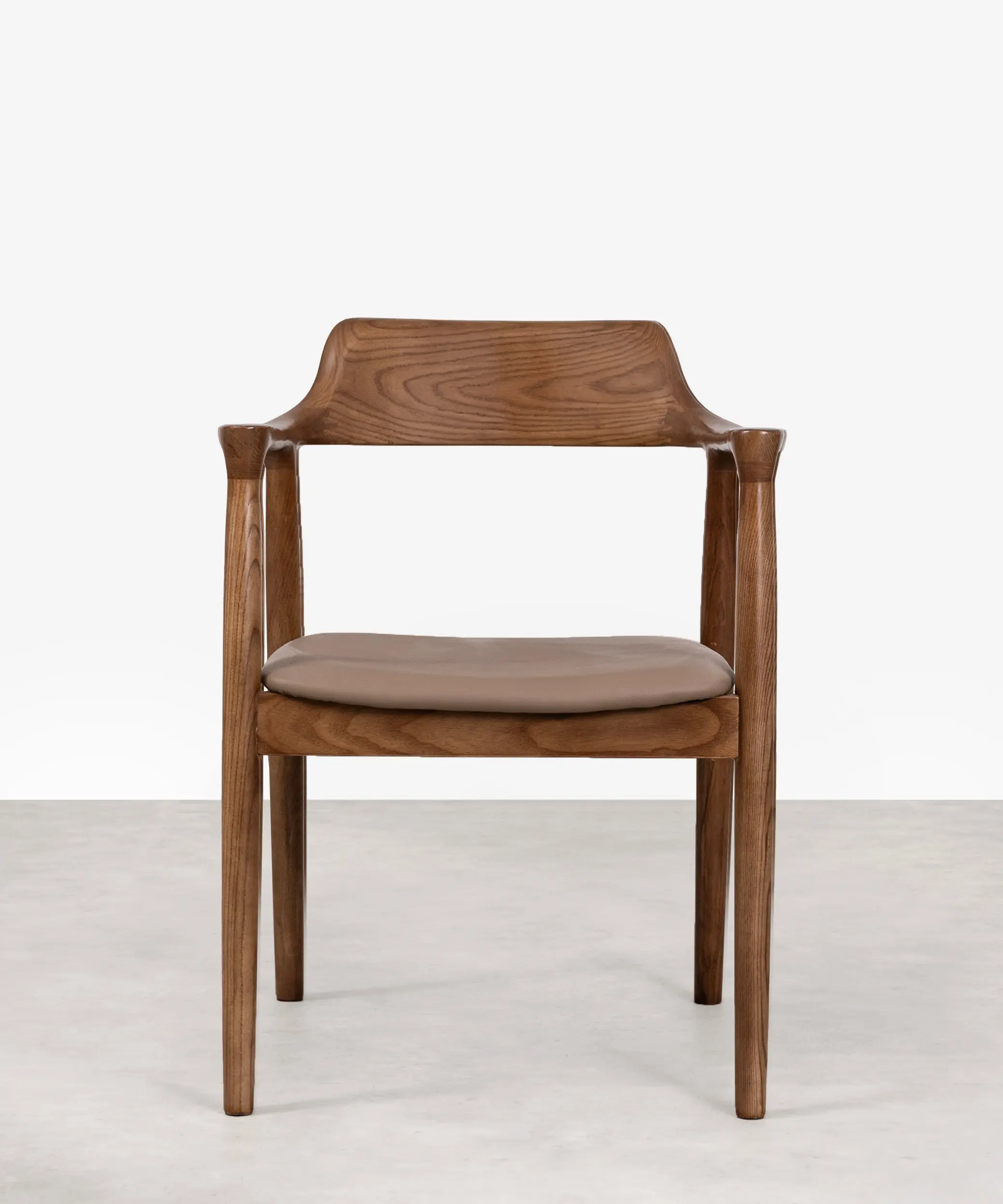 Silla de Comedor en Madera y Polipiel Olivia - Image 3