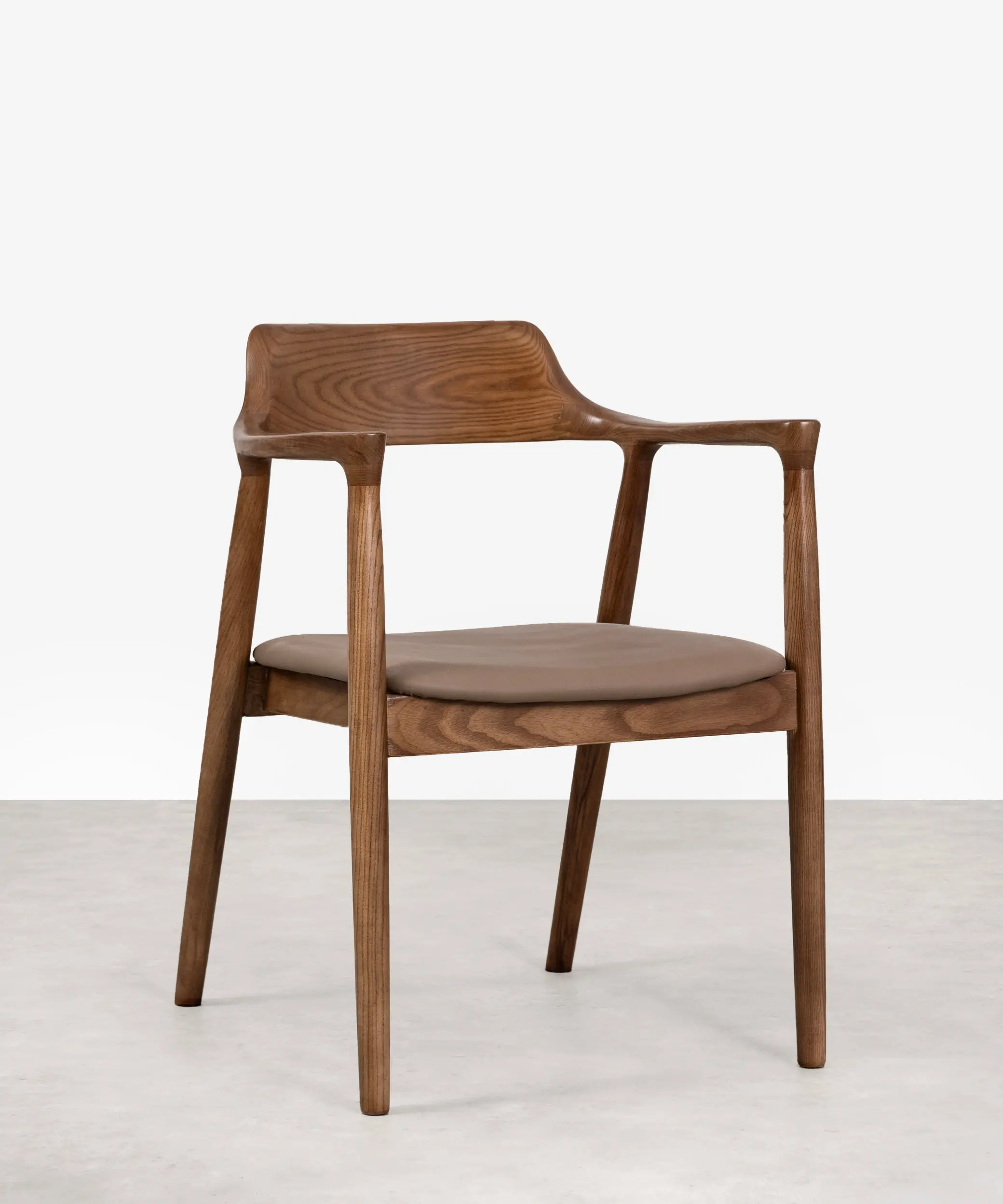 Silla de Comedor en Madera y Polipiel Olivia - Image 8