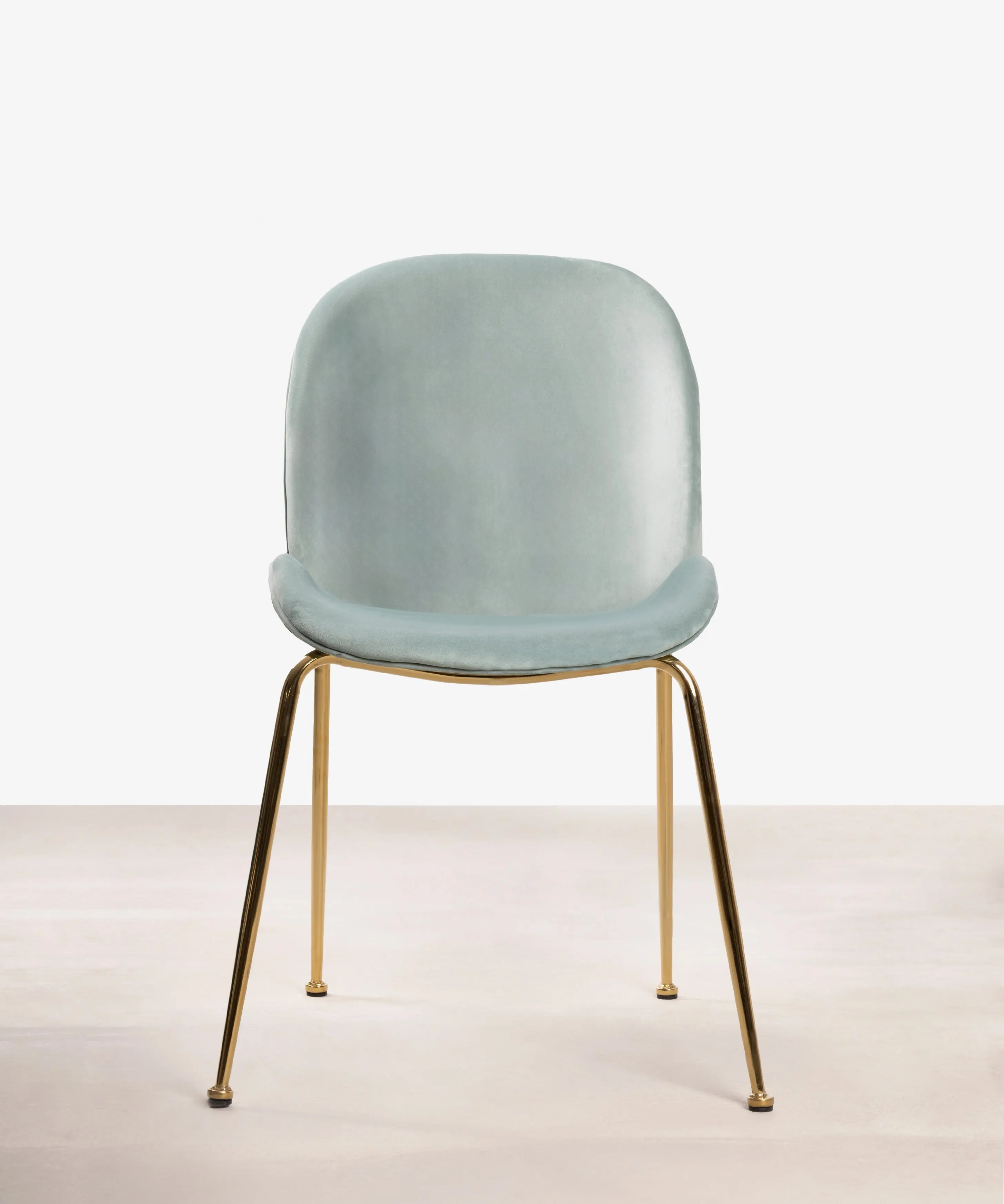 Silla de Comedor en Metal y Terciopelo Pary - Image 10