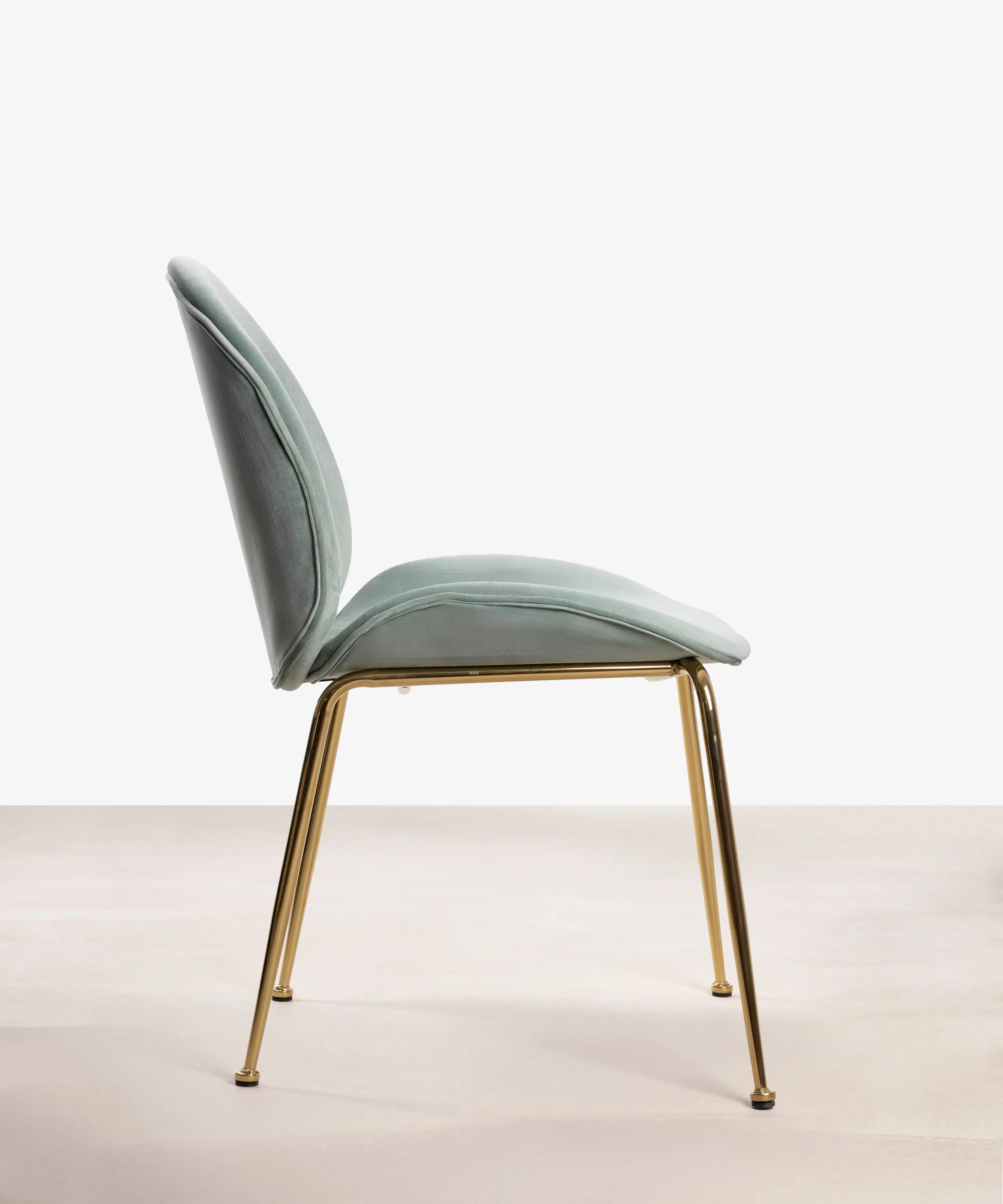 Silla de Comedor en Metal y Terciopelo Pary - Image 11