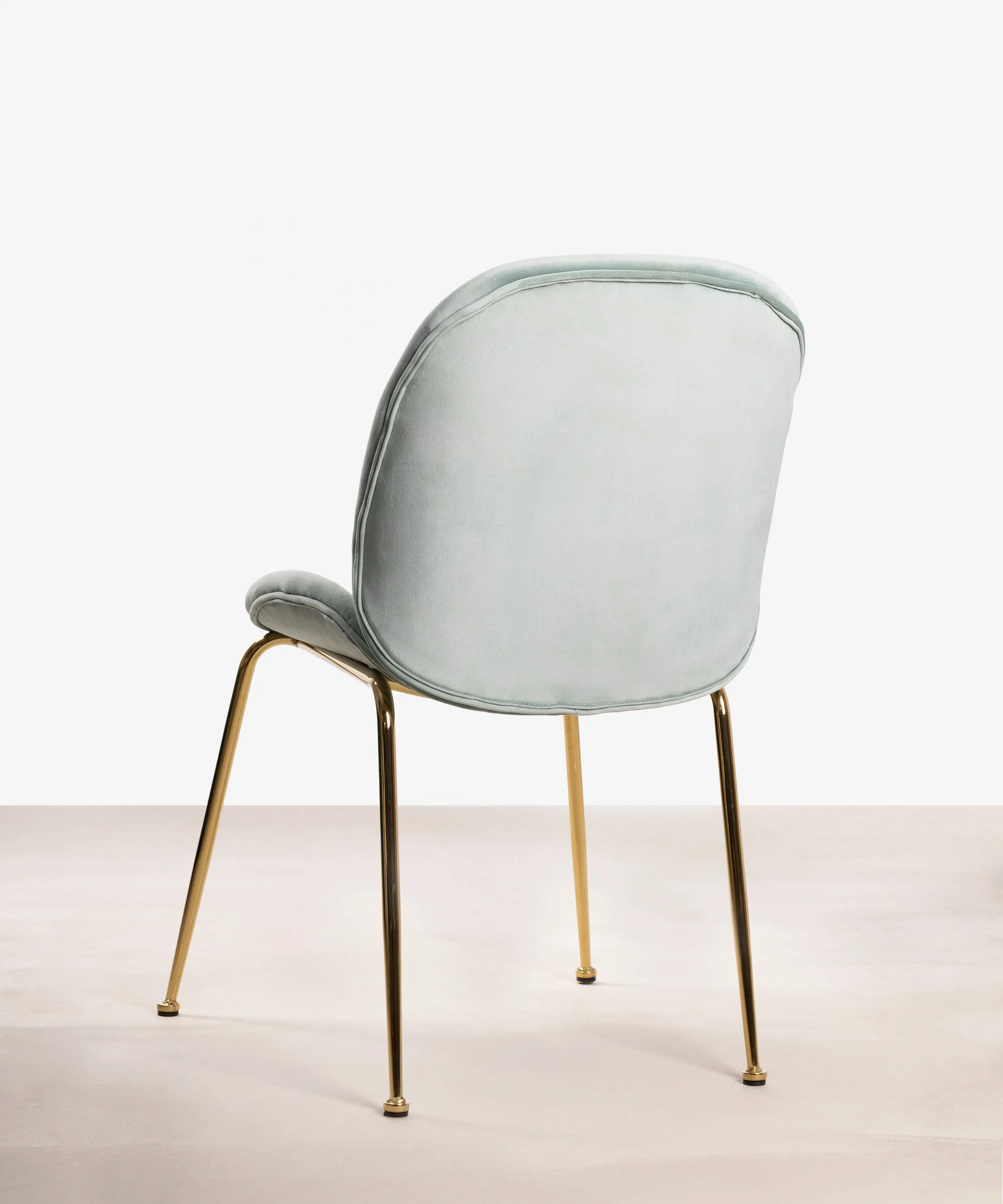 Silla de Comedor en Metal y Terciopelo Pary - Image 12