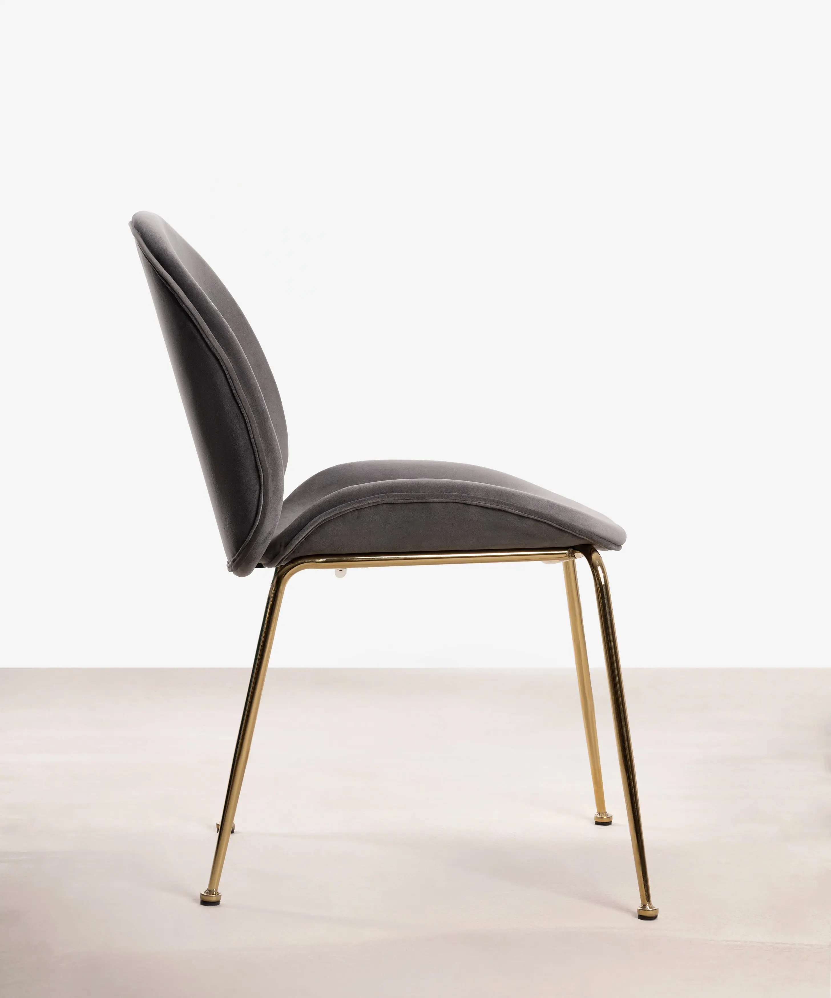 Silla de Comedor en Metal y Terciopelo Pary - Image 18