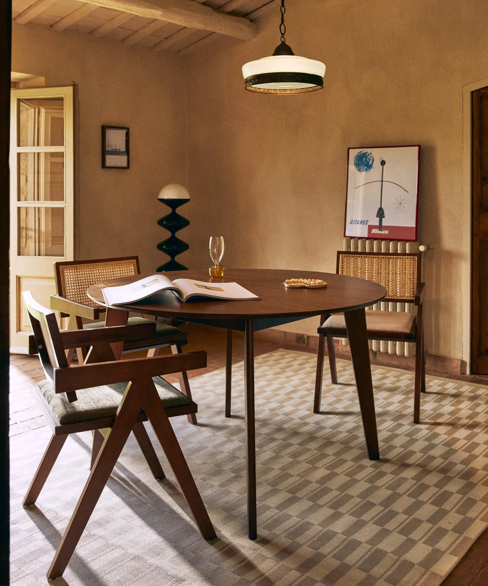 Silla de Comedor en Madera Tapizada con Reposabrazos Pauline Arms - Image 12