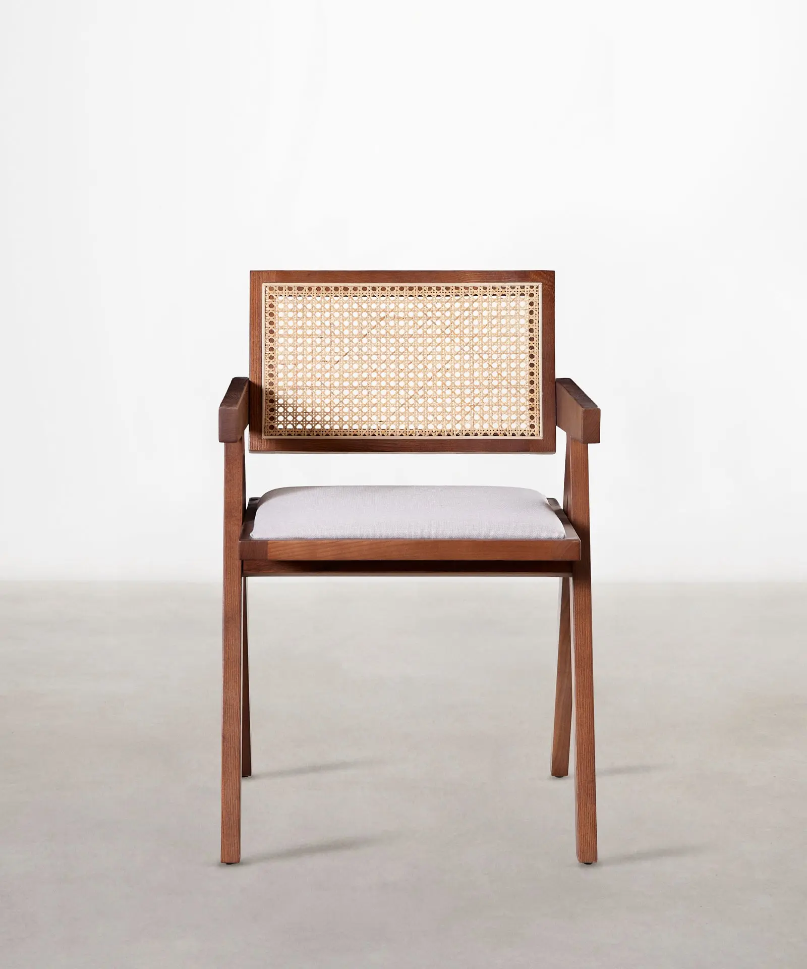 Silla de Comedor en Madera Tapizada con Reposabrazos Pauline Arms - Image 4