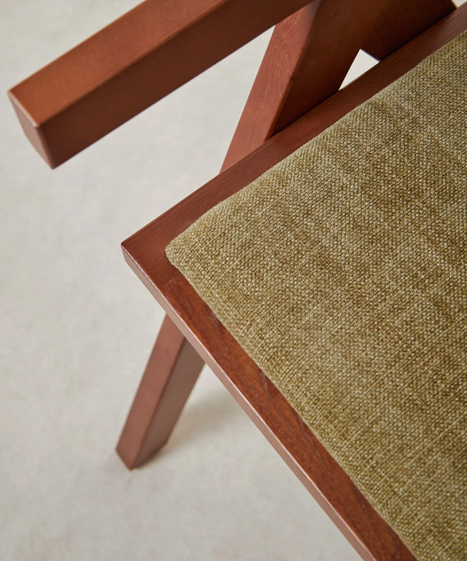 Silla de Comedor en Madera Tapizada con Reposabrazos Pauline Arms - Image 13