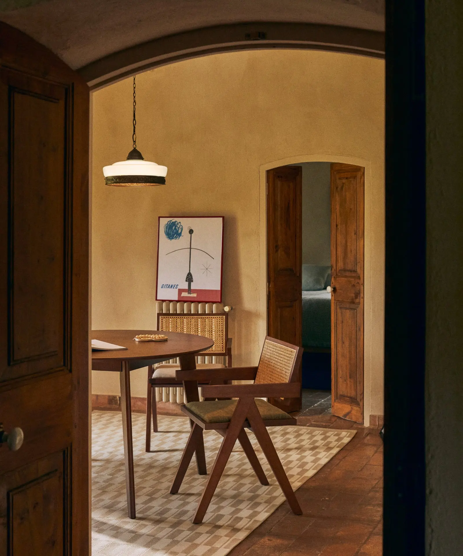 Silla de Comedor en Madera Tapizada con Reposabrazos Pauline Arms - Image 23