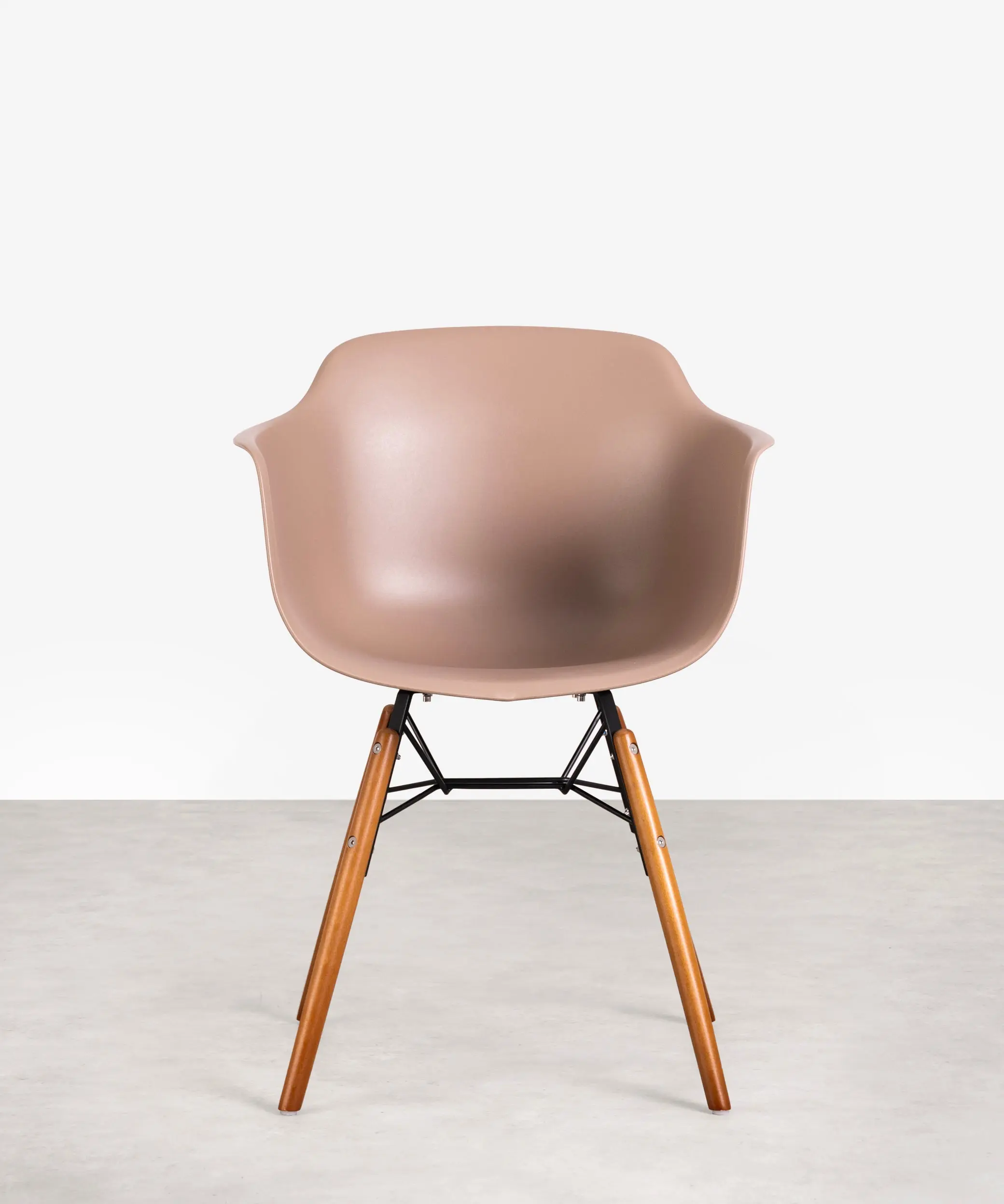 Silla de Polipropileno y Madera con Reposabrazos Elon Arms - Image 14