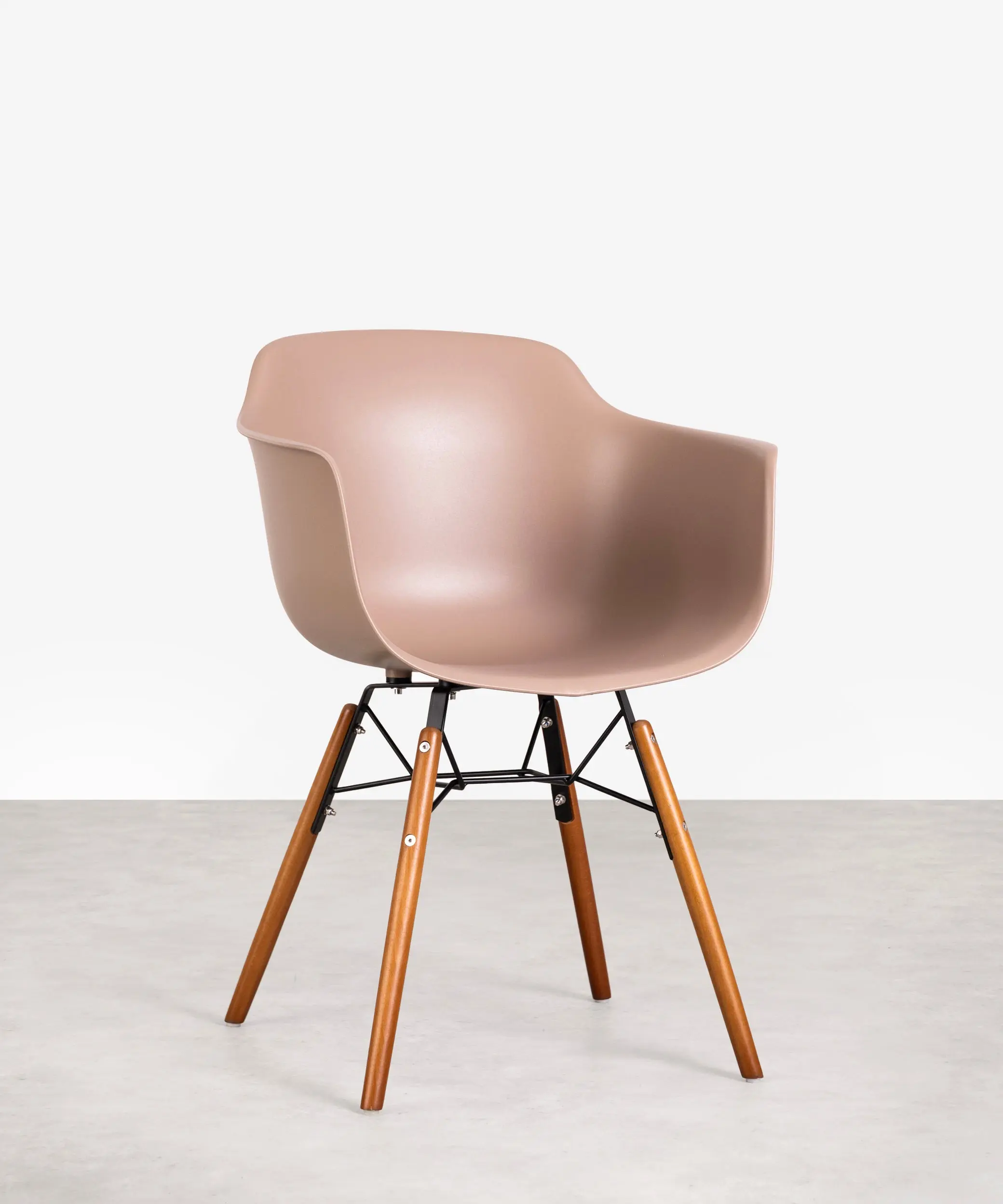Silla de Polipropileno y Madera con Reposabrazos Elon Arms - Image 16