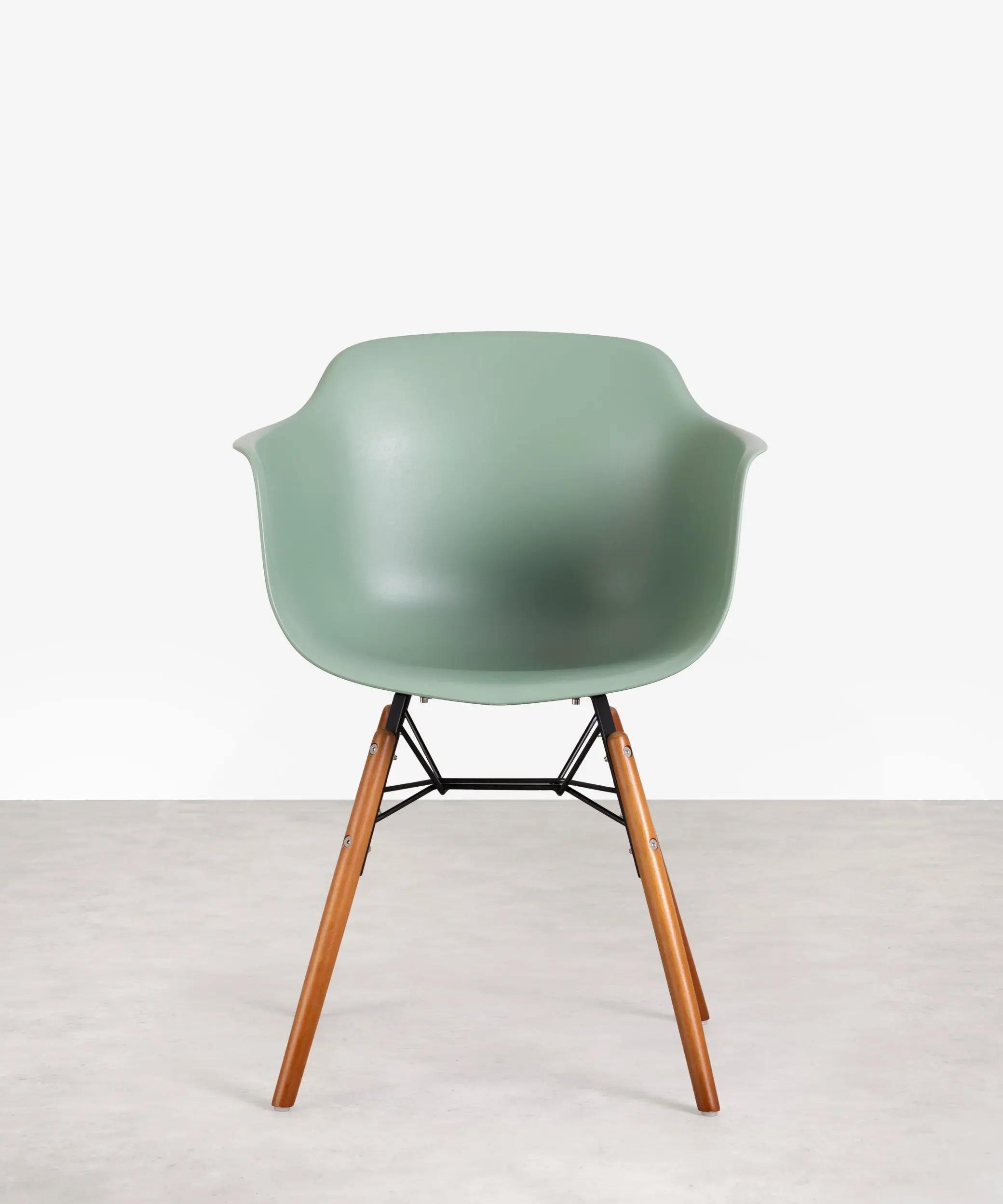Silla de Polipropileno y Madera con Reposabrazos Elon Arms - Image 30