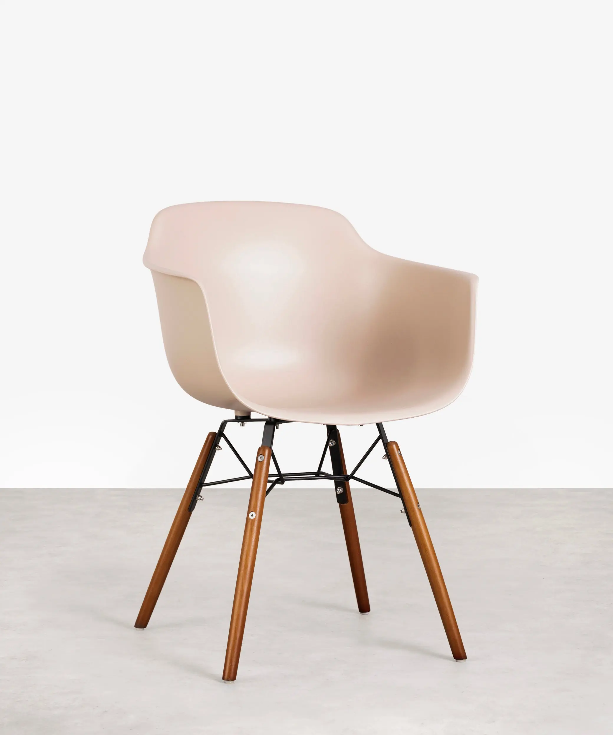 Silla de Polipropileno y Madera con Reposabrazos Elon Arms - Image 35