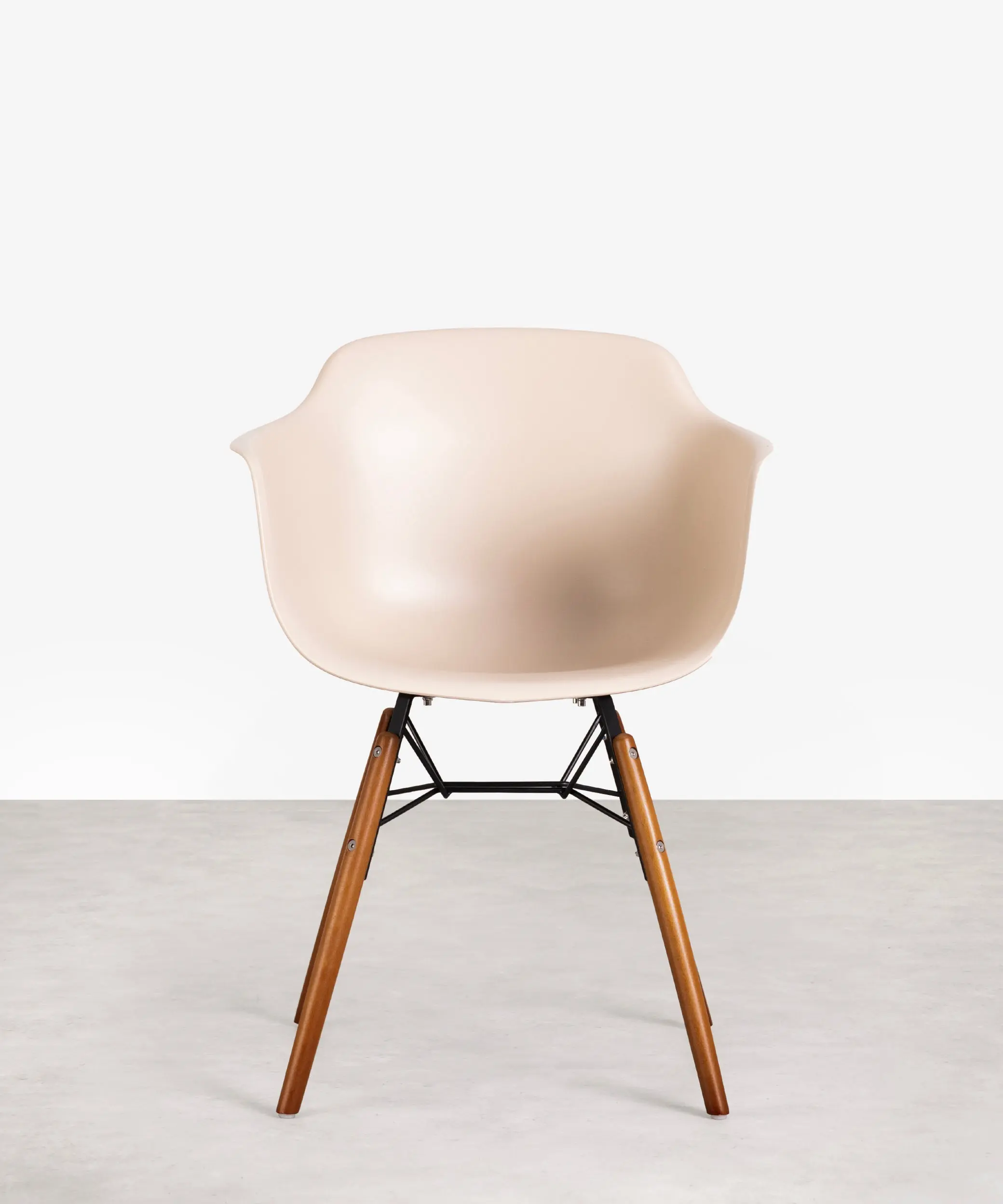 Silla de Polipropileno y Madera con Reposabrazos Elon Arms - Image 37
