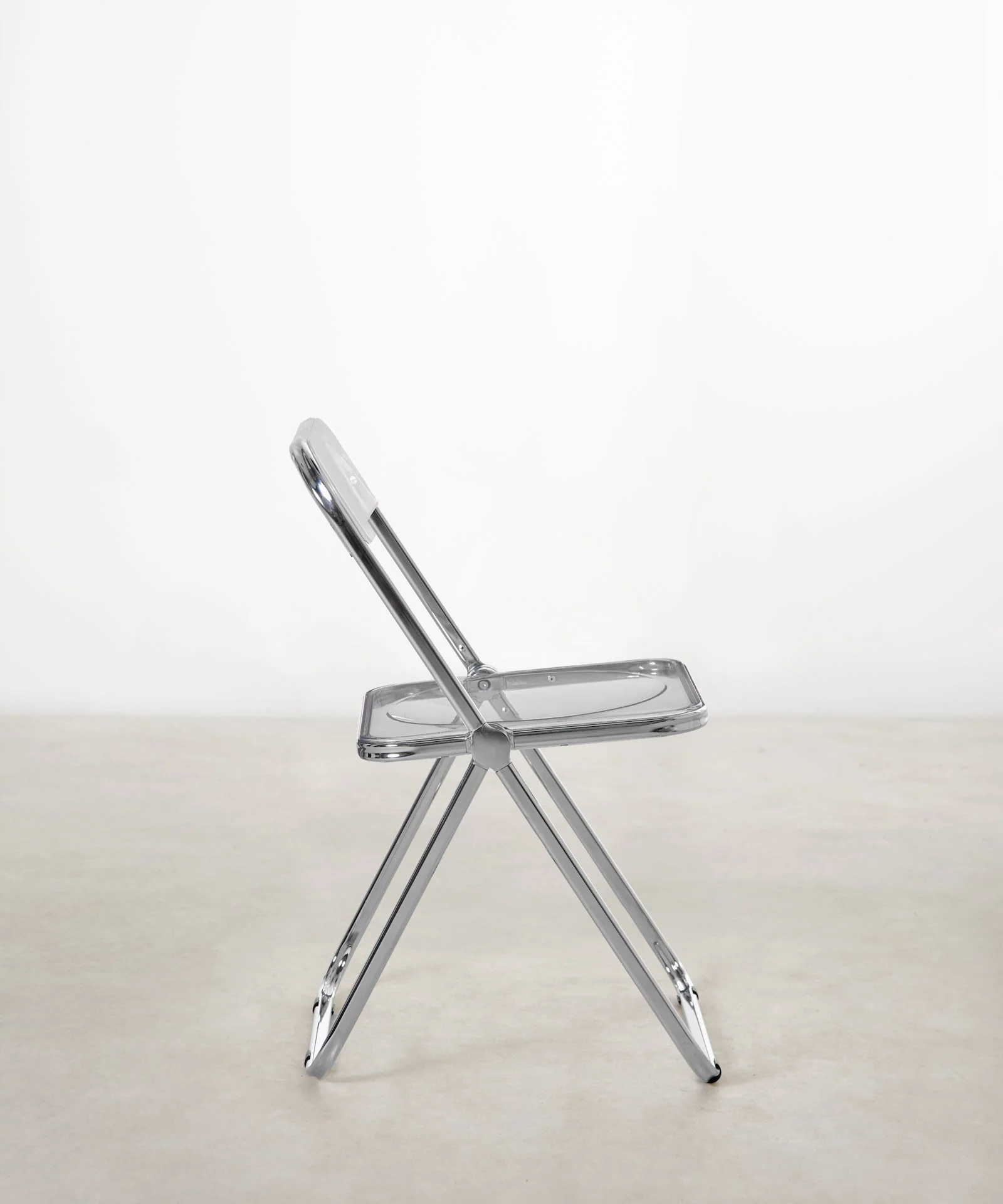 Silla plegable en acero cromado Luma - Image 10
