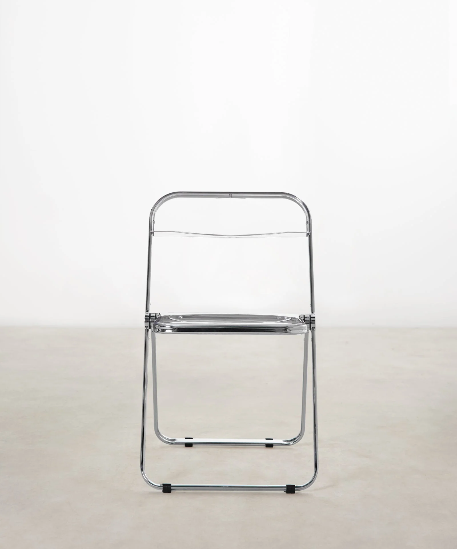 Silla plegable en acero cromado Luma - Image 11