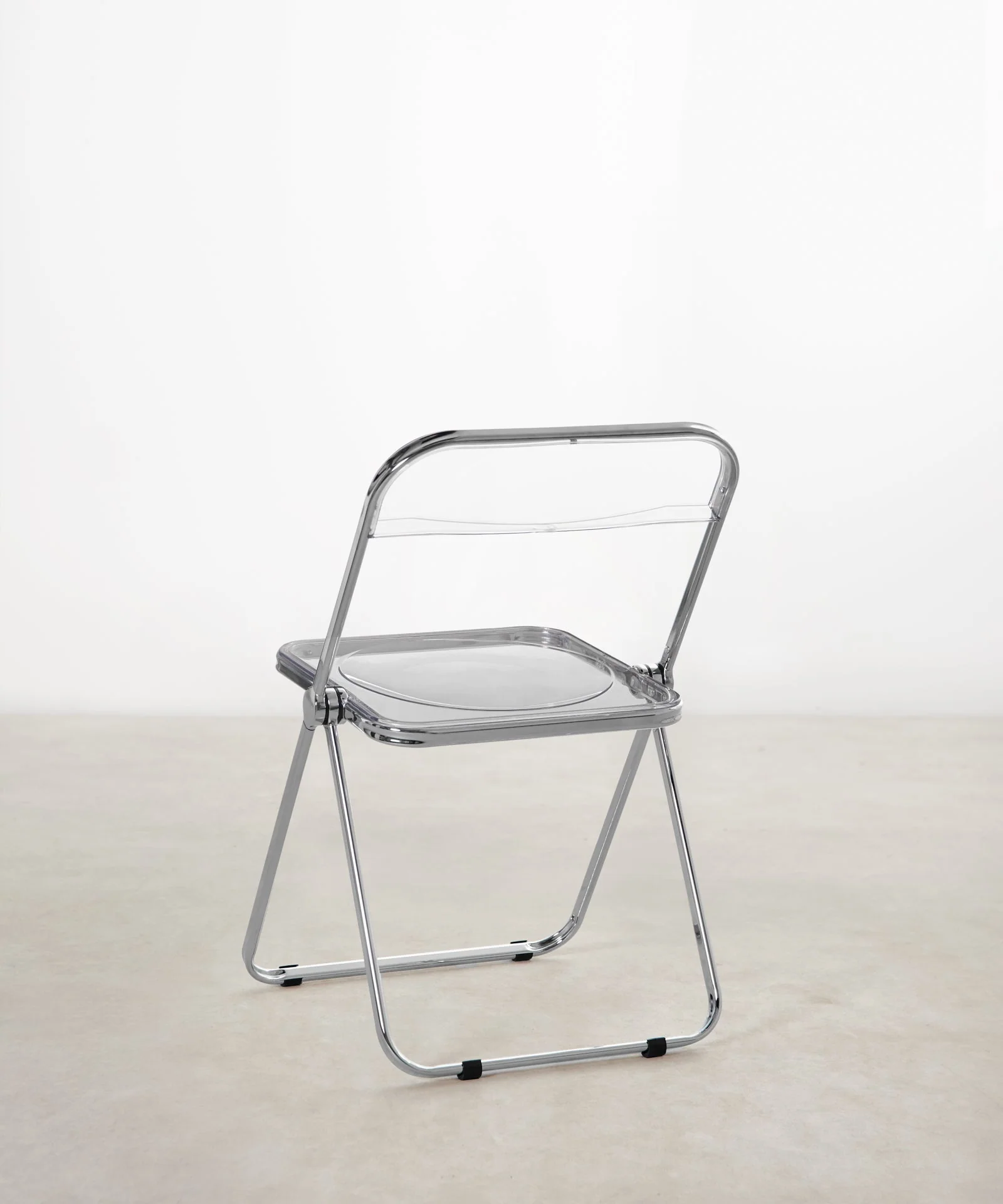 Silla plegable en acero cromado Luma - Image 13