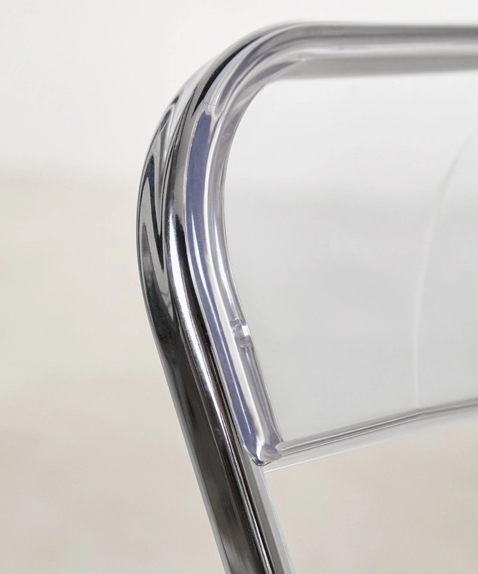 Silla plegable en acero cromado Luma - Image 14