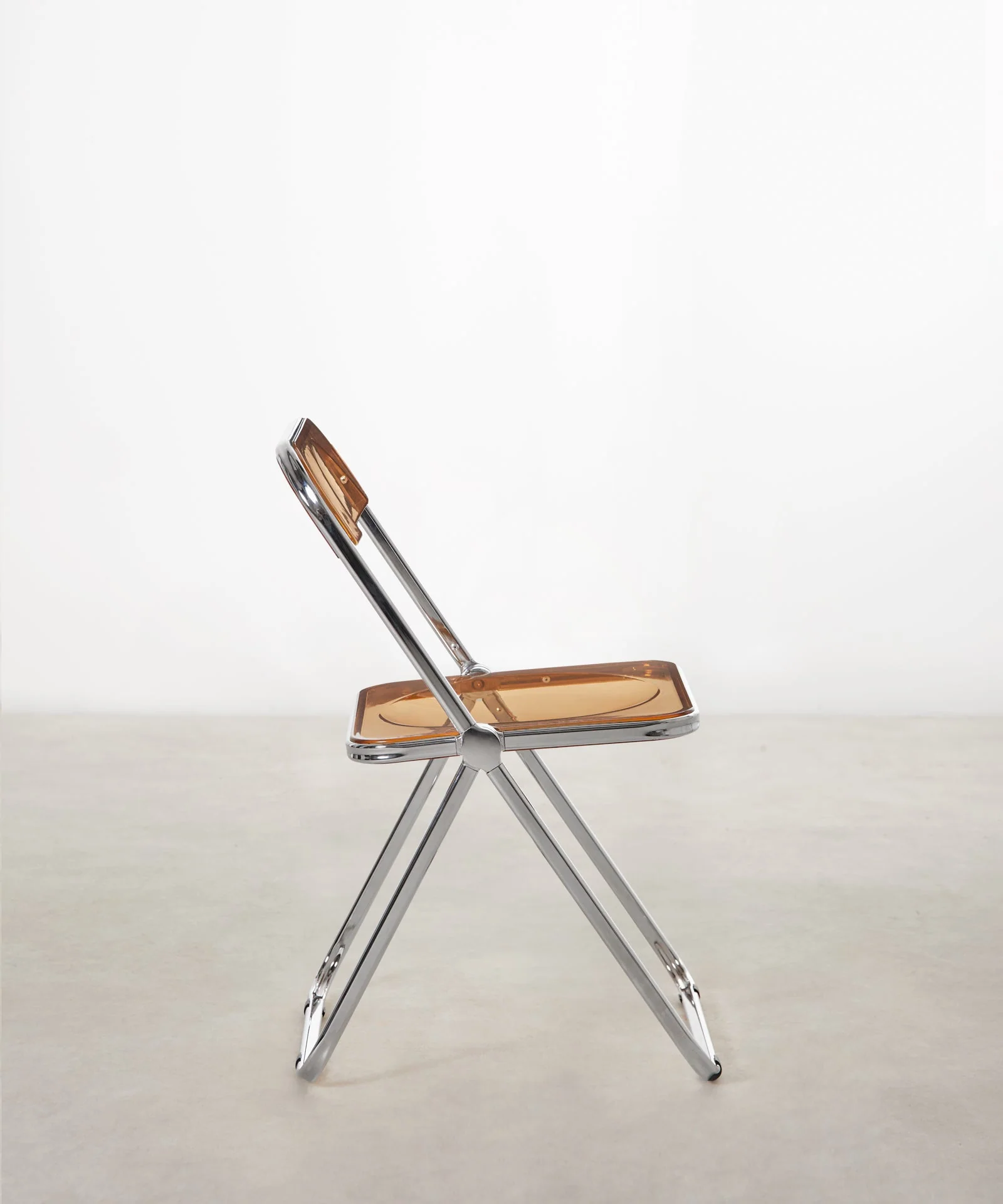 Silla plegable en acero cromado Luma - Image 19