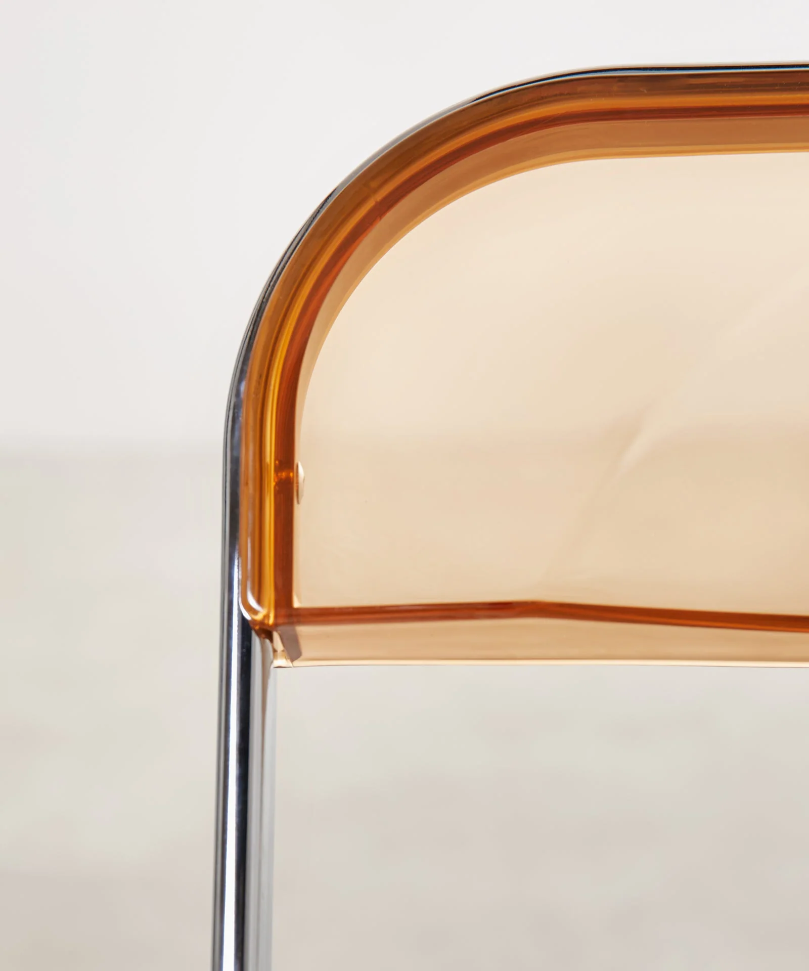 Silla plegable en acero cromado Luma - Image 21