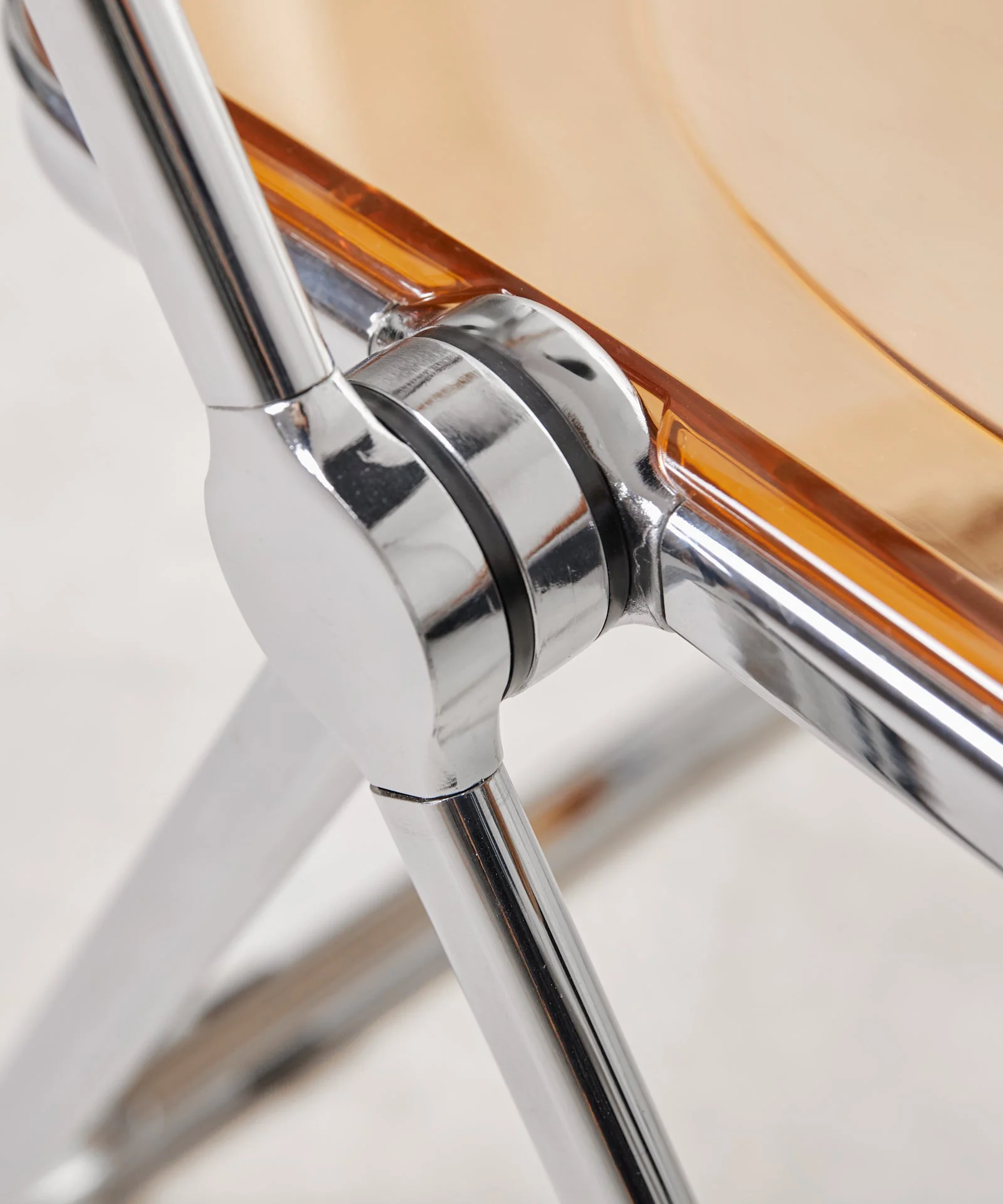 Silla plegable en acero cromado Luma - Image 24