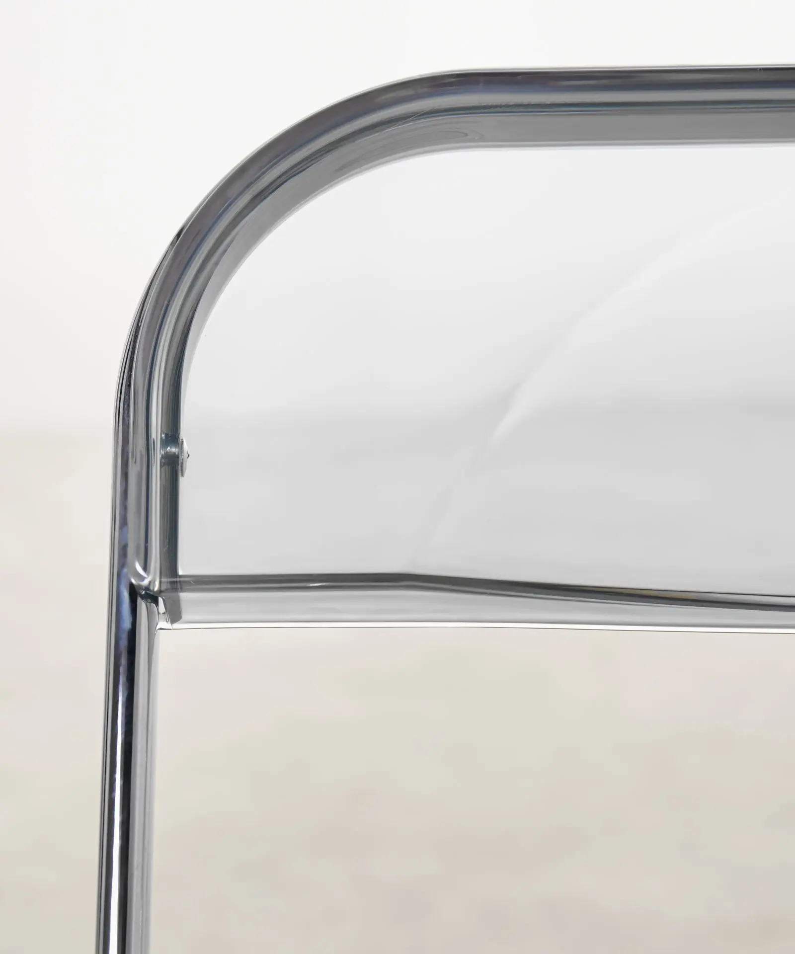 Silla plegable en acero cromado Luma - Image 5