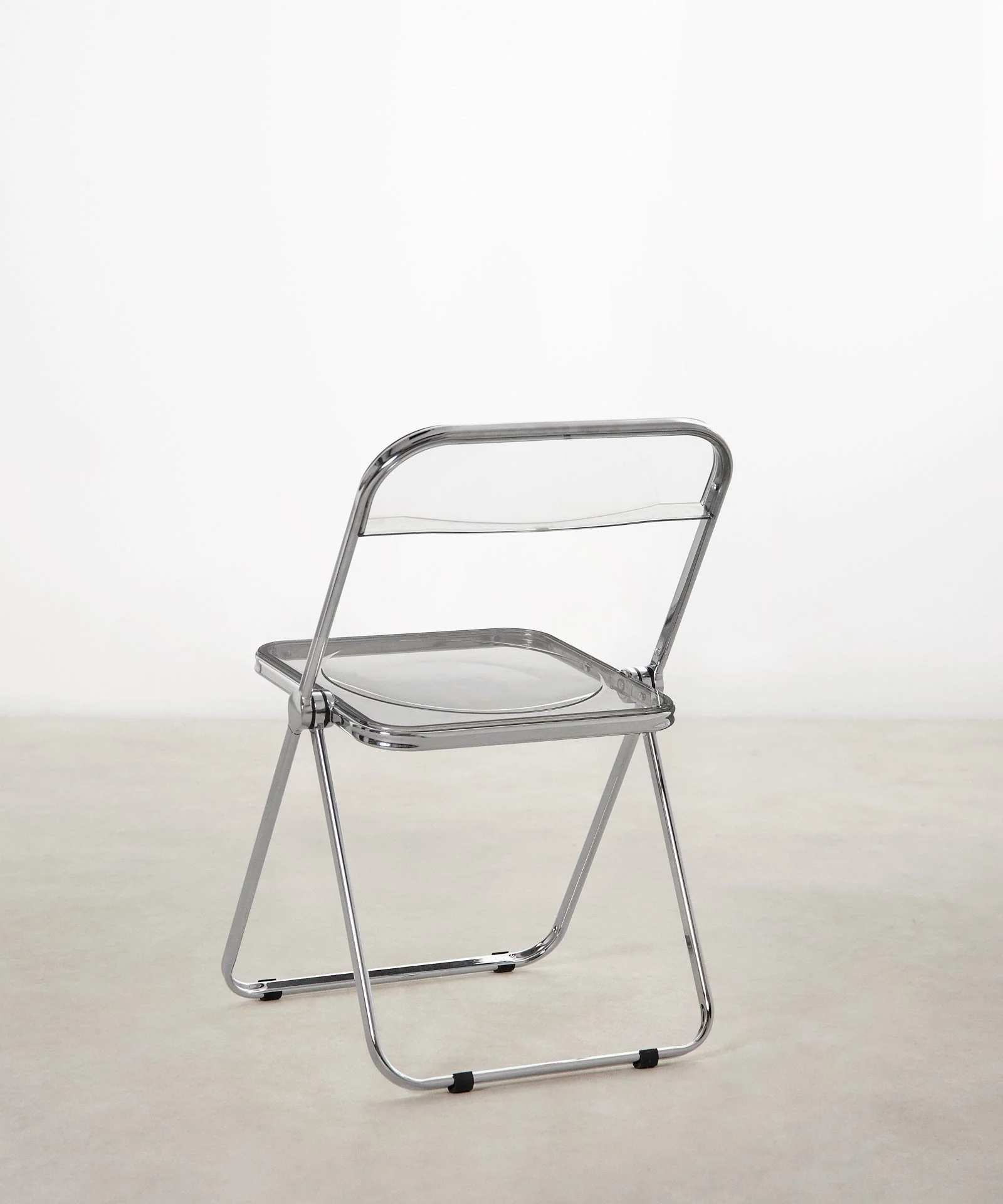 Silla plegable en acero cromado Luma - Image 6