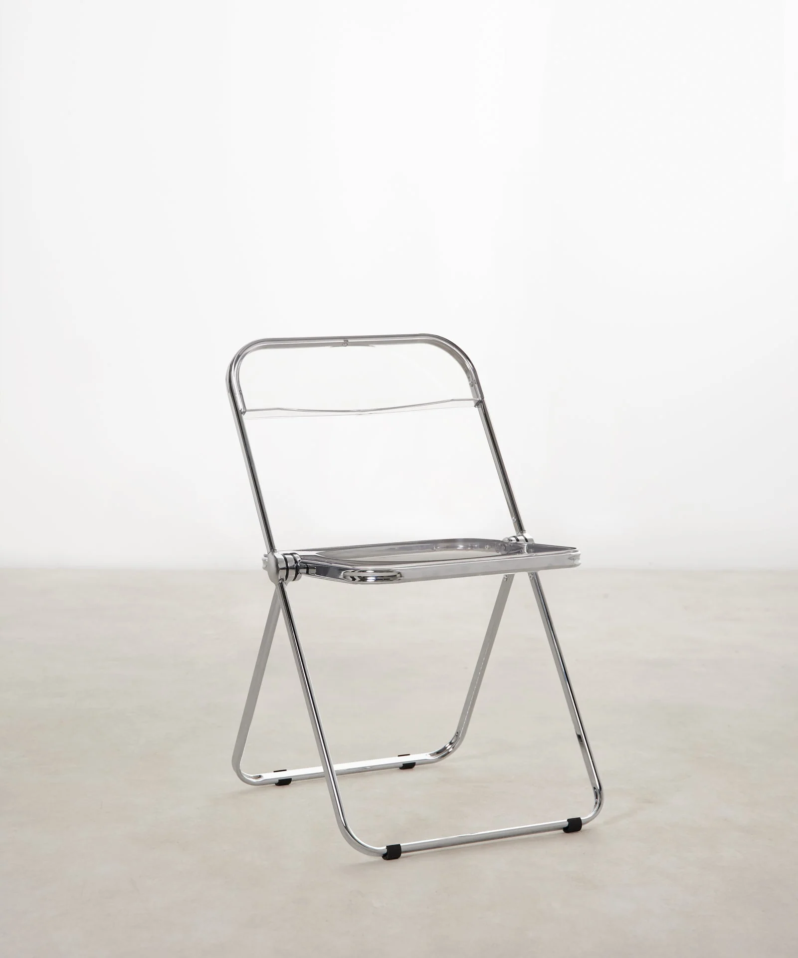 Silla plegable en acero cromado Luma - Image 9