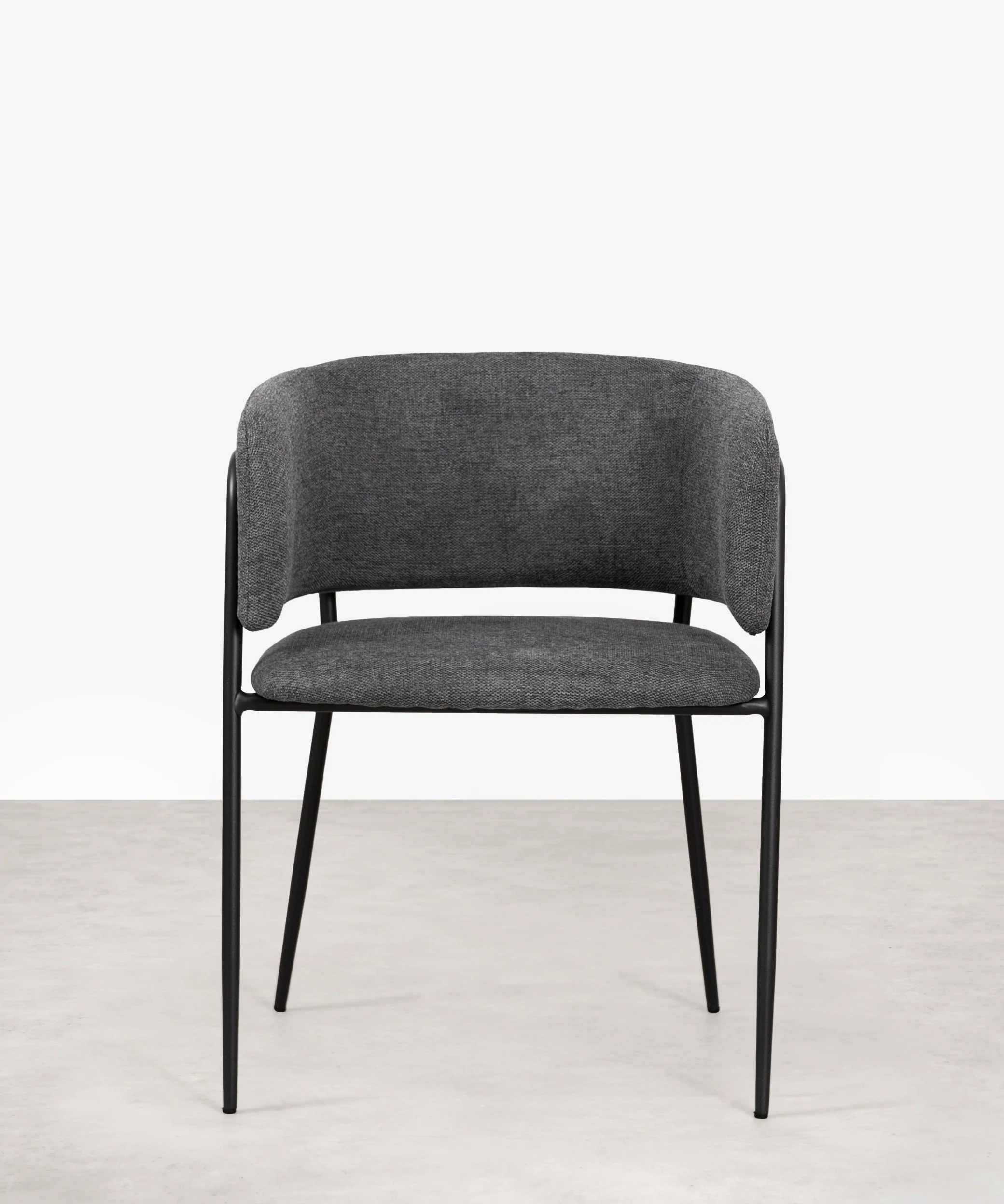 Silla de Comedor en Tela y Metal con Reposabrazos Teresa - Image 21
