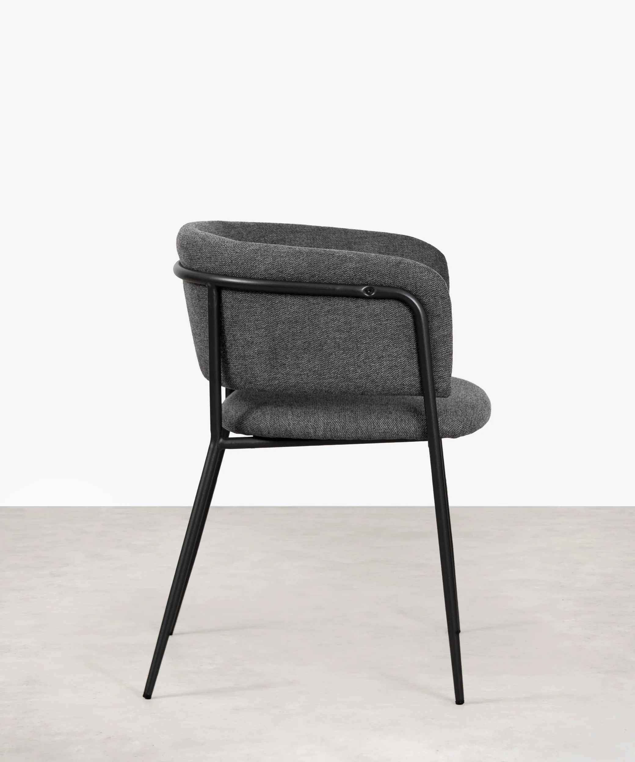 Silla de Comedor en Tela y Metal con Reposabrazos Teresa - Image 22