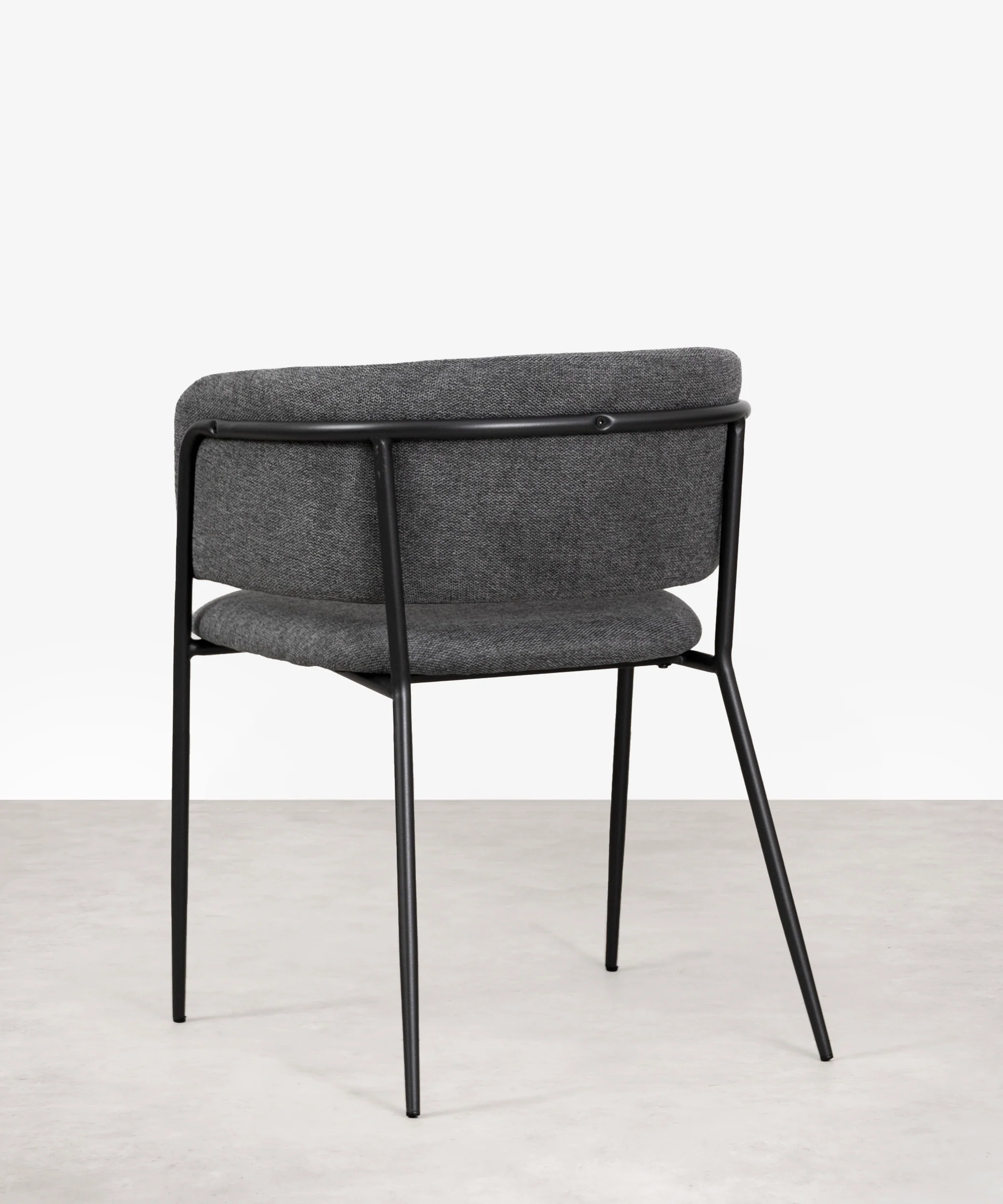 Silla de Comedor en Tela y Metal con Reposabrazos Teresa - Image 23
